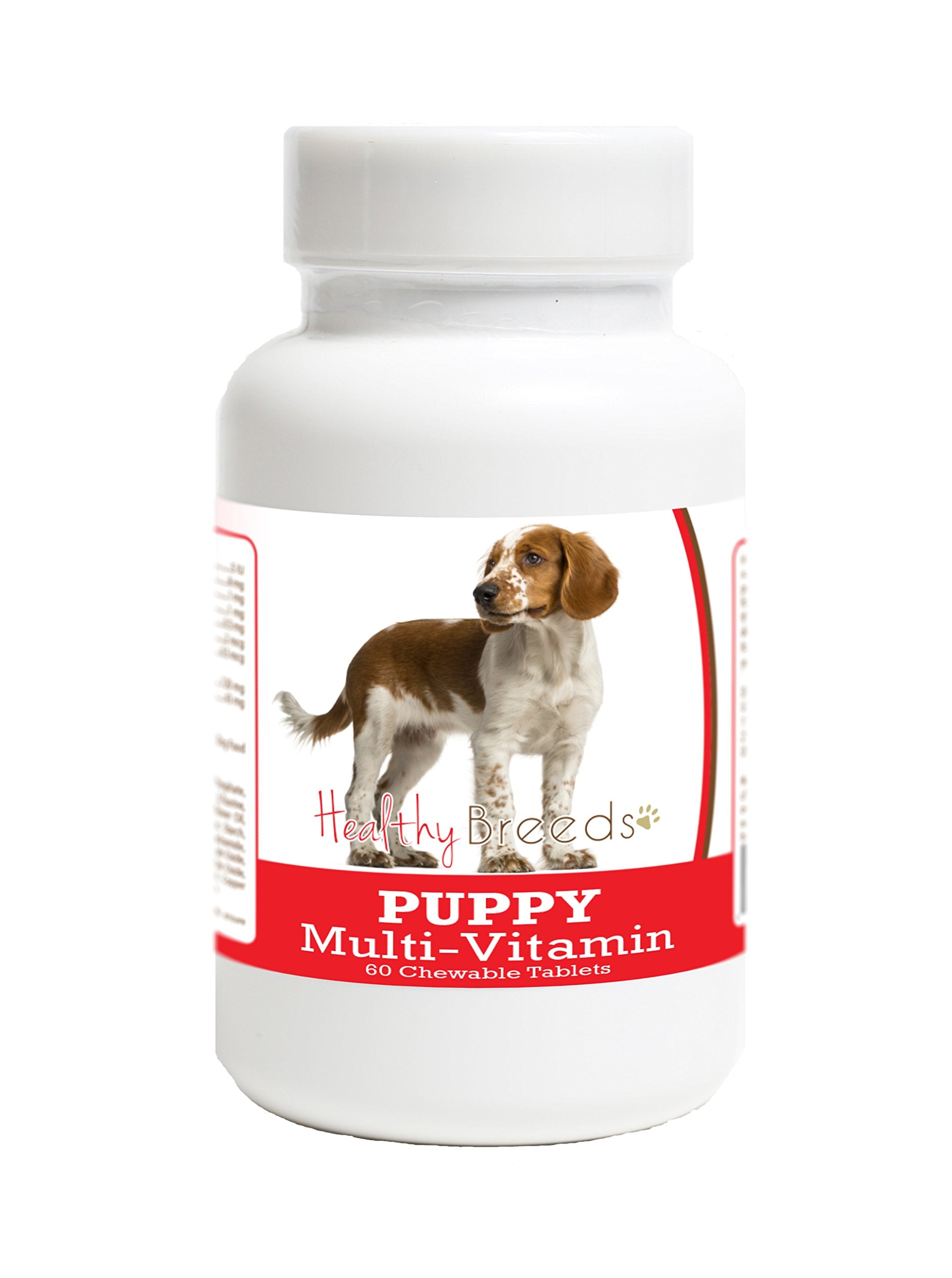Healthy Breeds Welsh Springer Spaniel Puppy Dog Multivitamin Tablet 60 Count