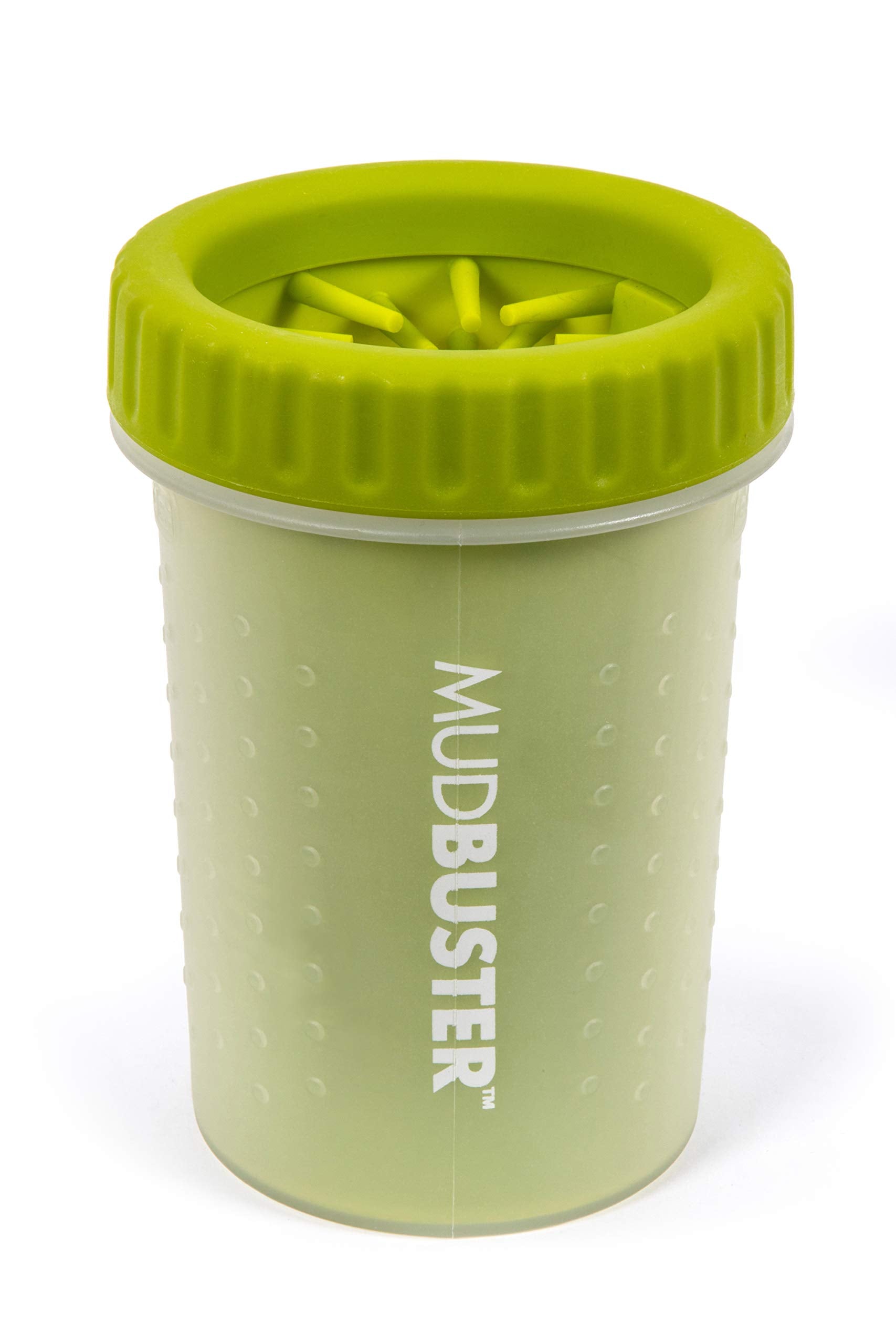 Dexas Mudbuster Portable Dog Paw Cleaner, Medium, Green, Pw710383