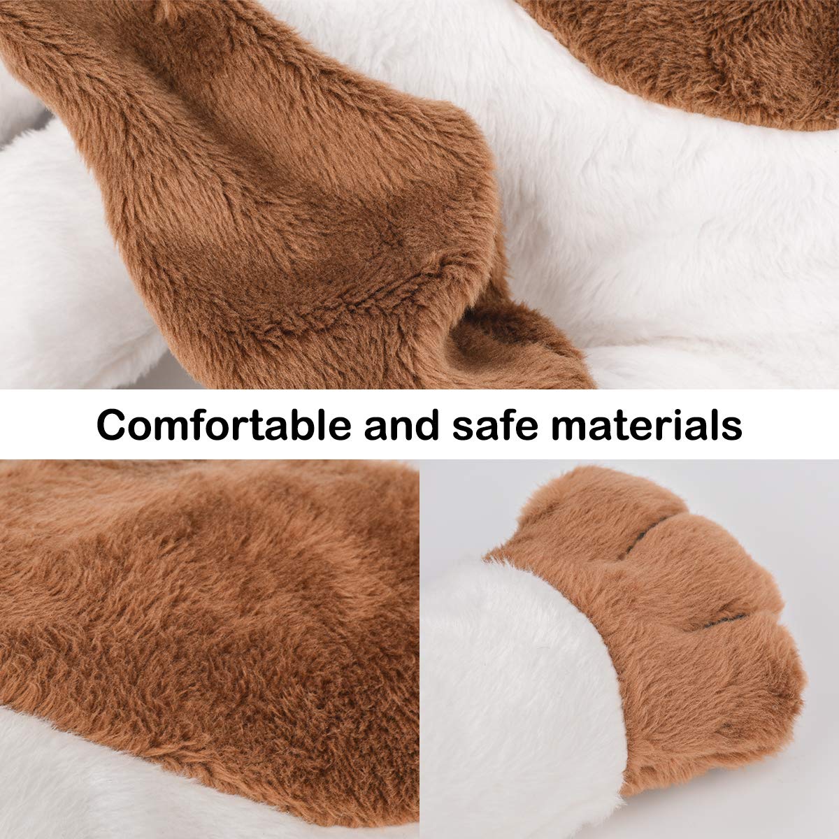 Moropaky Puppy Toy Heartbeat Toy For Anxiety Relief, Behavioral Training Aid Toy For Dog Calming Sleeping Soother Cuddle Snuggle Your Pet