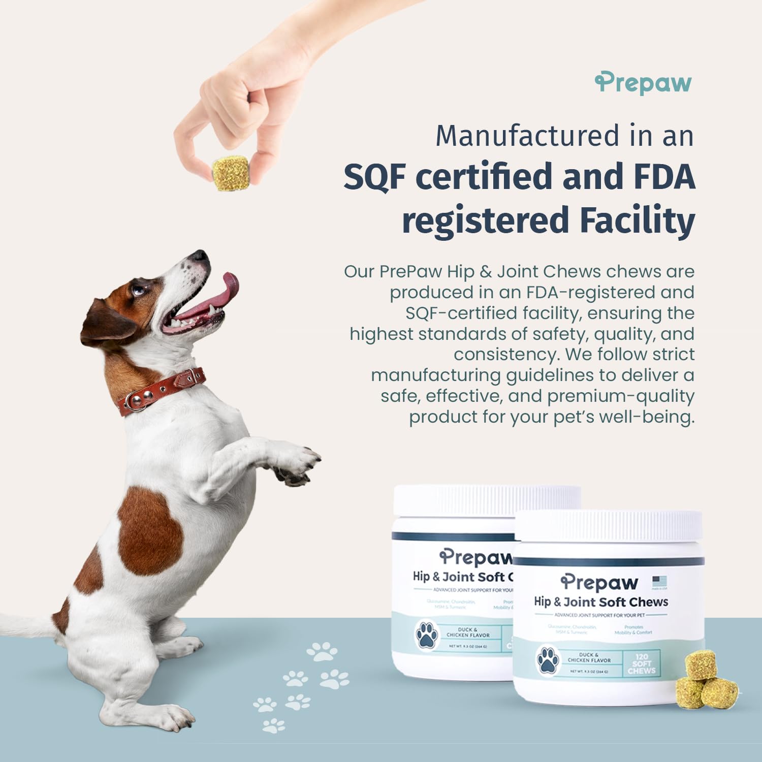 Prepaw Pet Wash - 5 In 1 (Cleans, Conditions, Moisturizes, Deodorizes & Detangles) - Natural Ingredients - Gentle For Sensitive