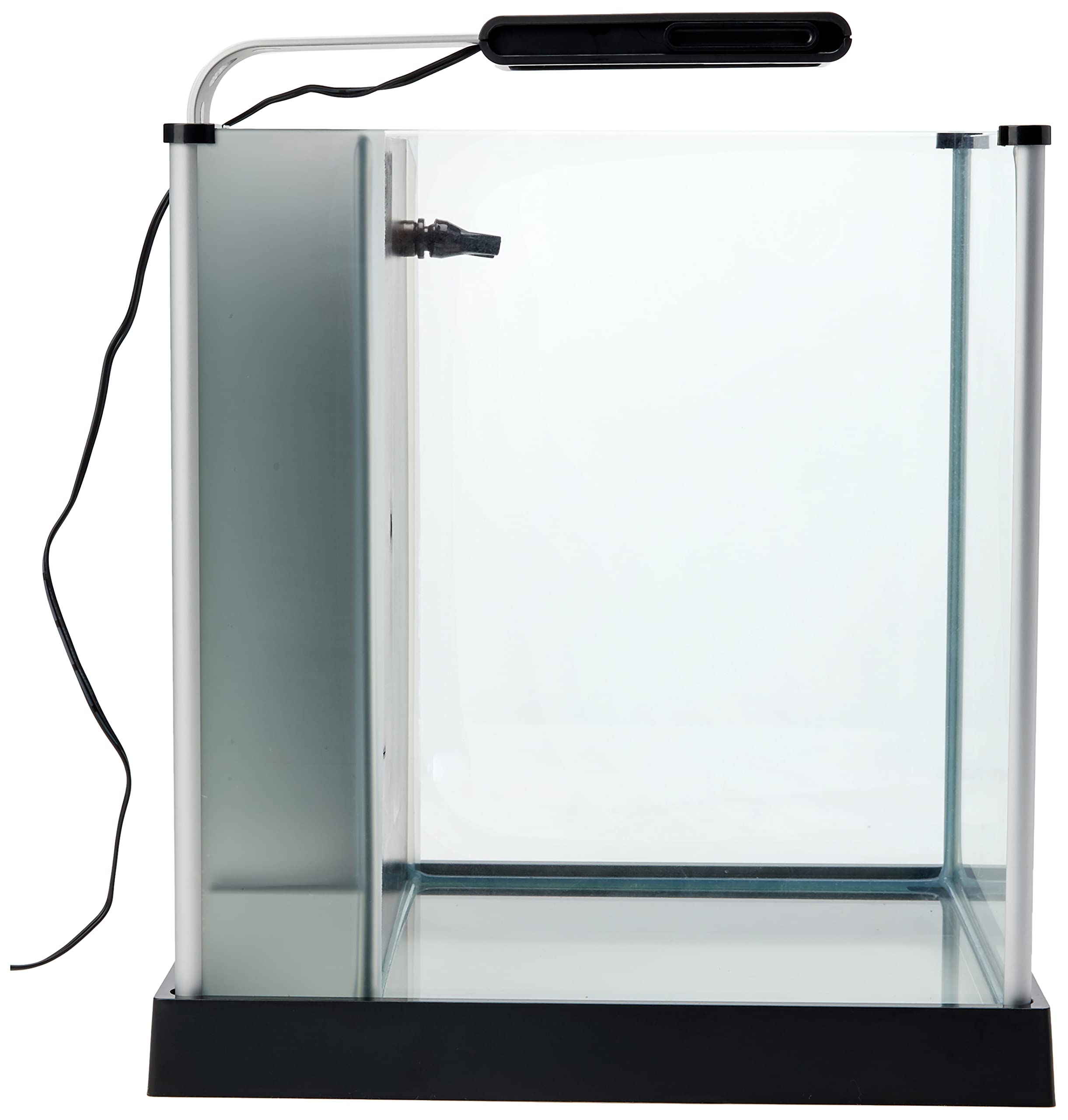 Fluval Spec Freshwater Aquarium Kit, Aquarium With Led Lighting And 3-Stage Filtration, 2.6 Gallon, Black, Large Breeds
