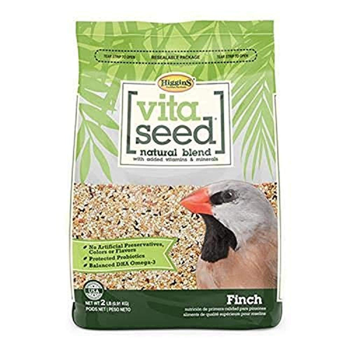 Higgins 466159 Vita Seed Finch 2Lb (1 Pack), One Size