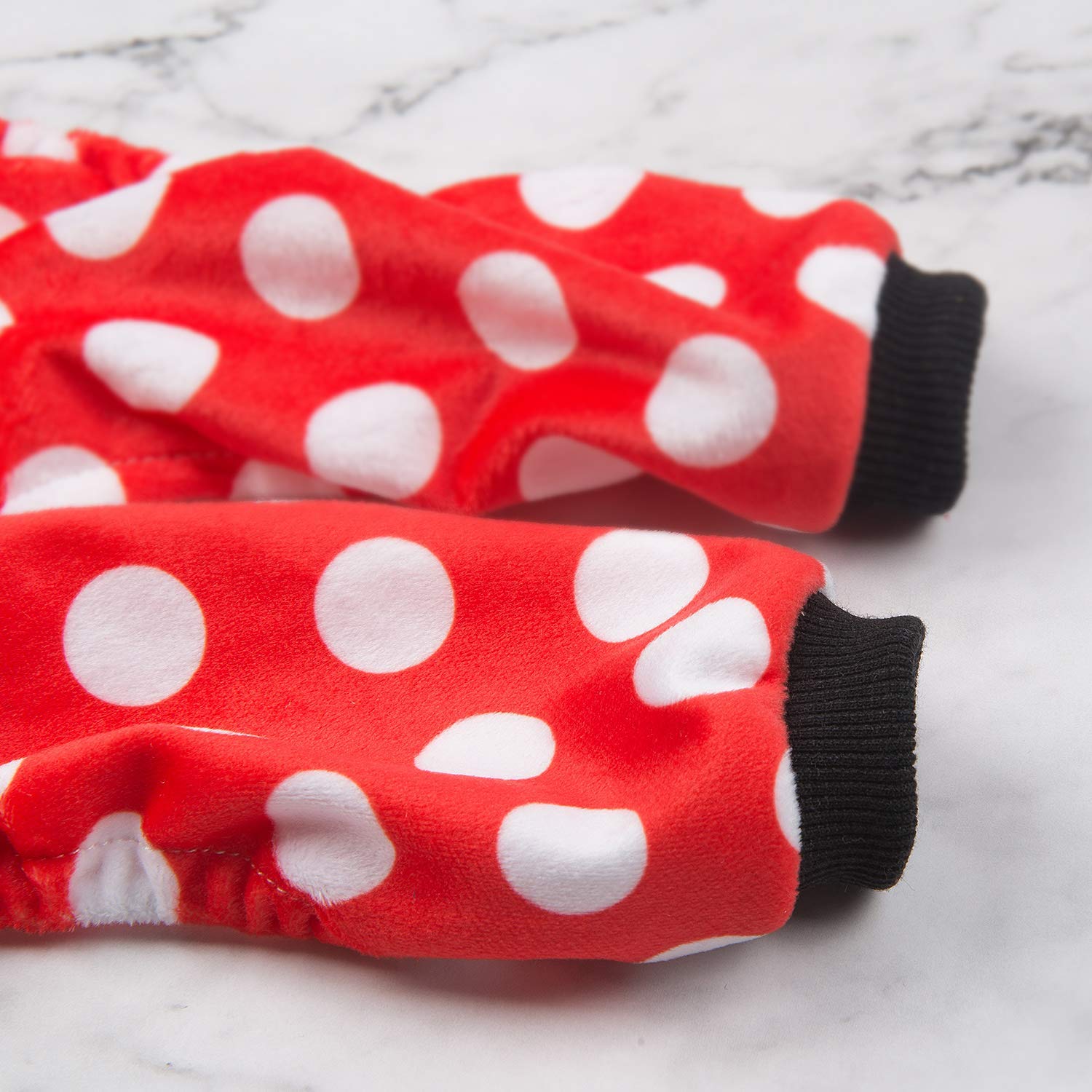 Cutebone Dog Pajamas Dots Dog Apparel Dog Jumpsuit Pet Clothes Pajamas Puppy Clothes P65Xs