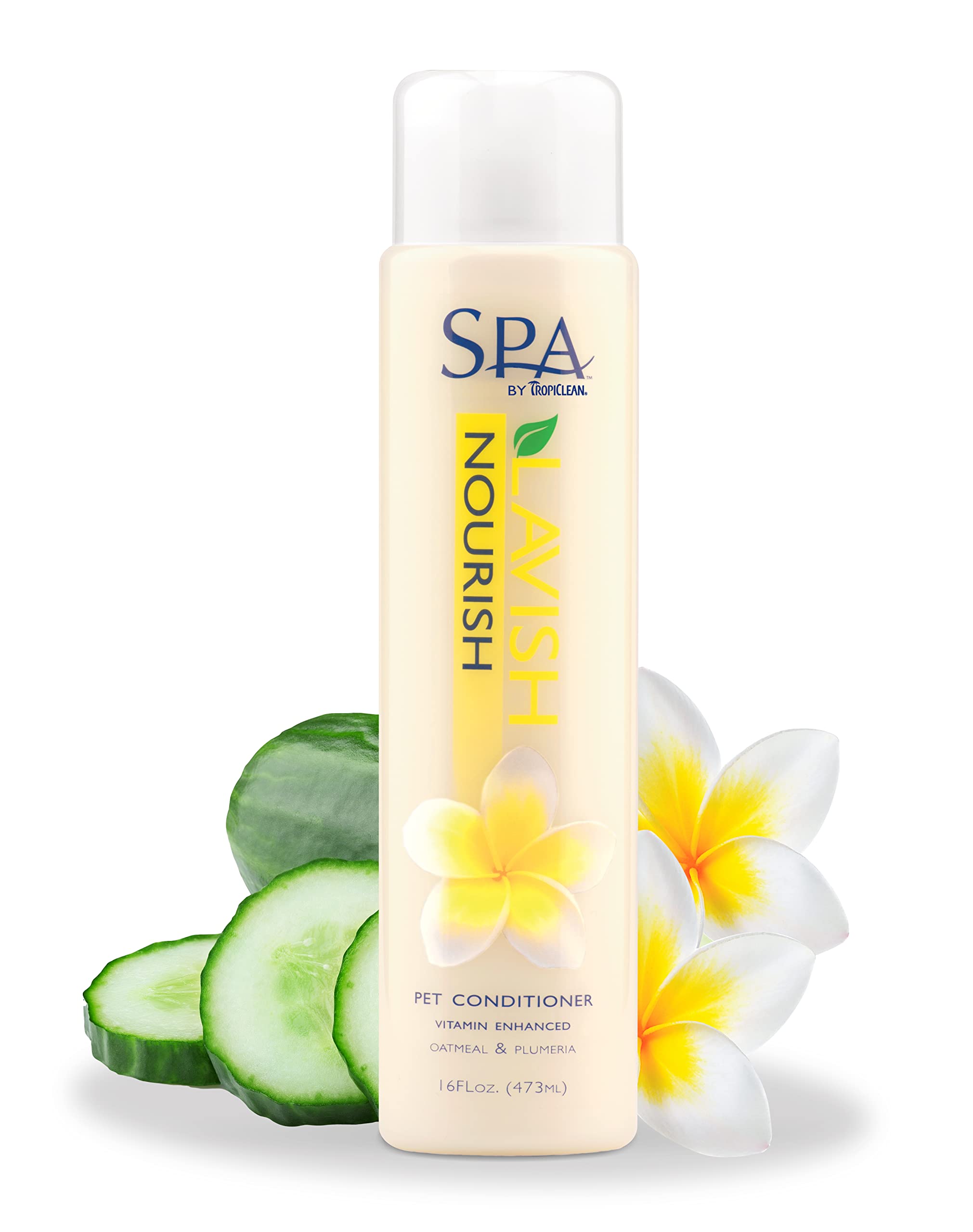 Tropiclean Spa Lavish Dog Conditioner | Nourishing Conditioner For Dogs | Naturally Derived Salon Grade Ingredients | Made In Th