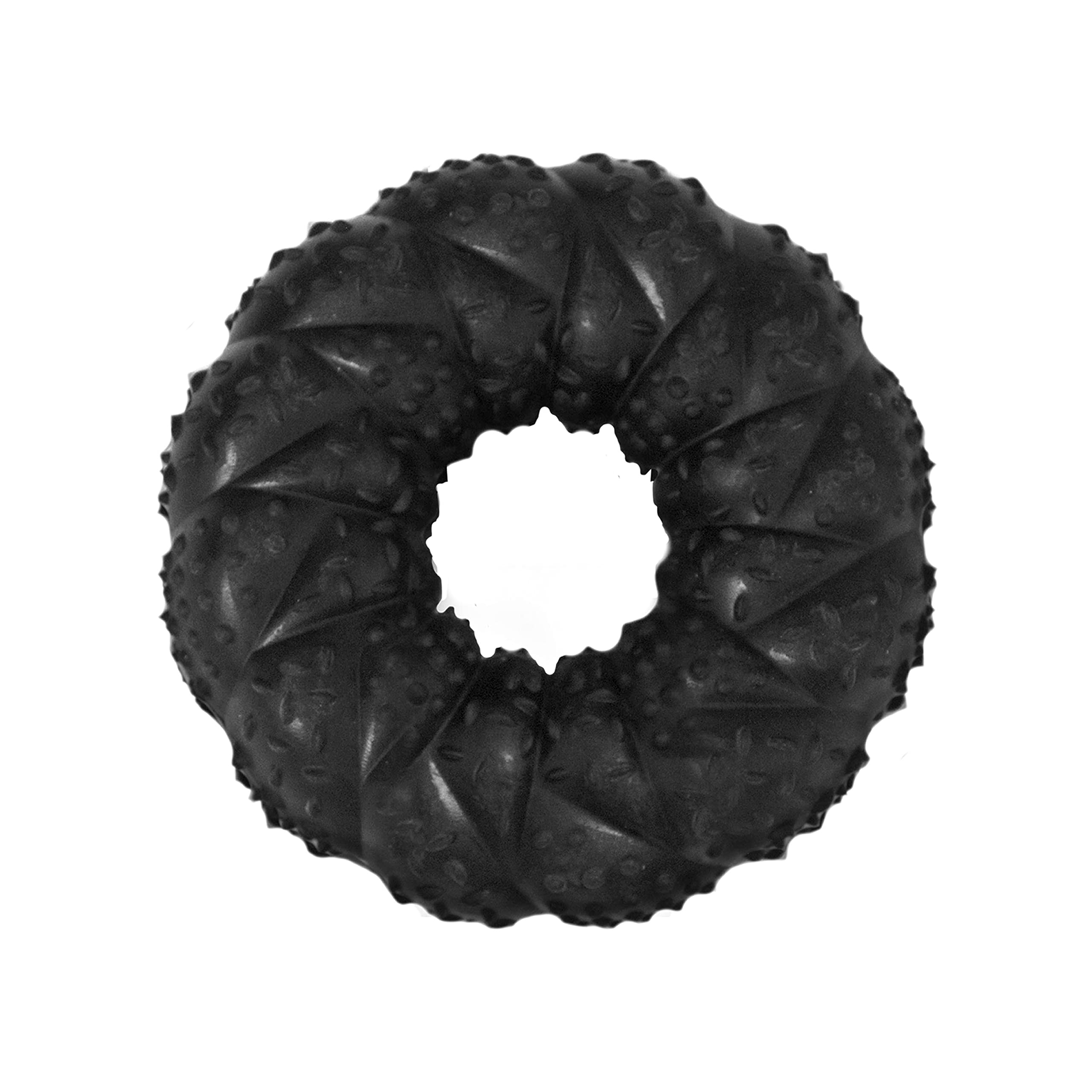 Nylabone Strong Max Braided Dog Ring Chew Toy Max Ring Beef Medium/Wolf (1 Count)