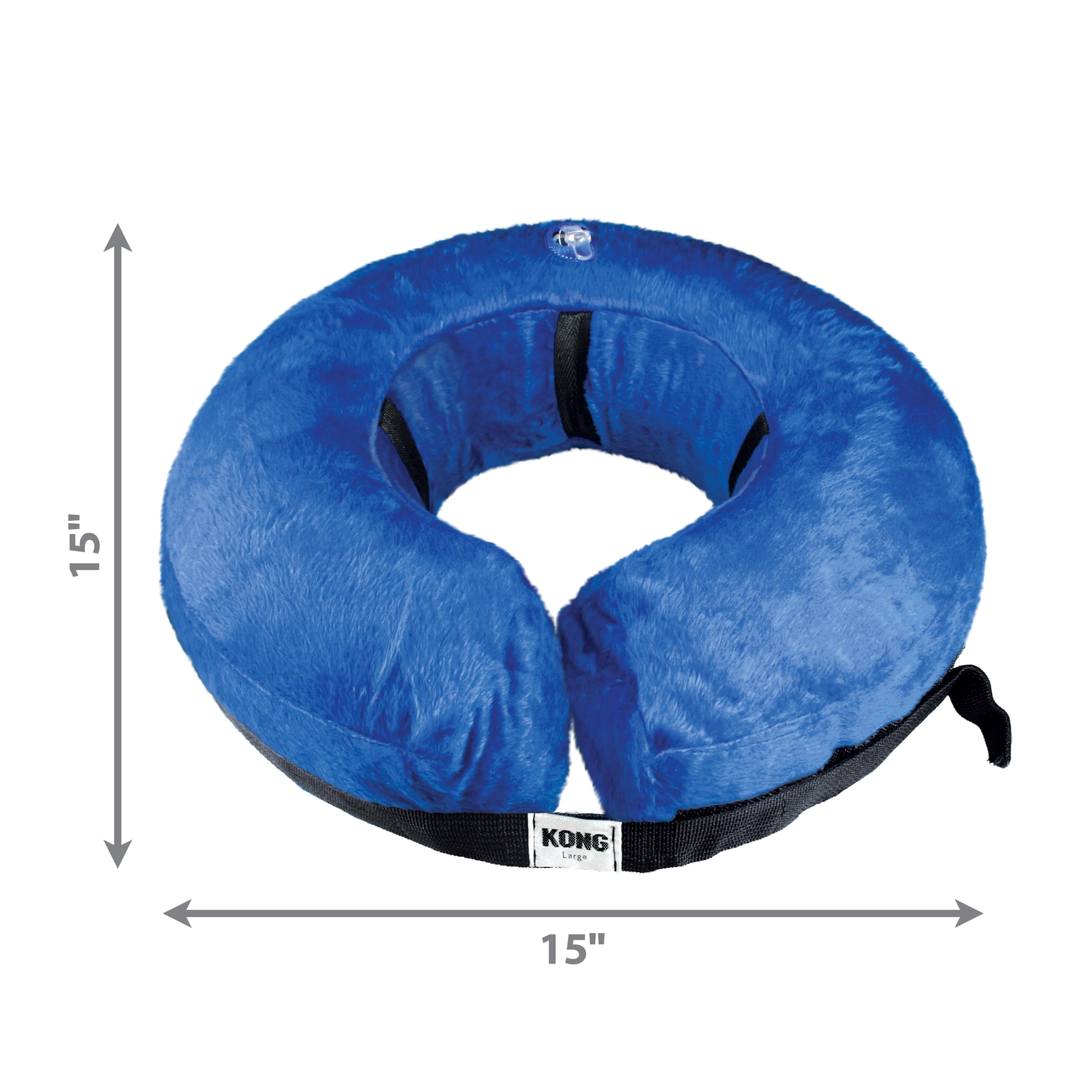 KONG - Cloud Collar - Inflatable Collar - For Injuries, Rashes and Post Surgery Recovery - For Large Dogs