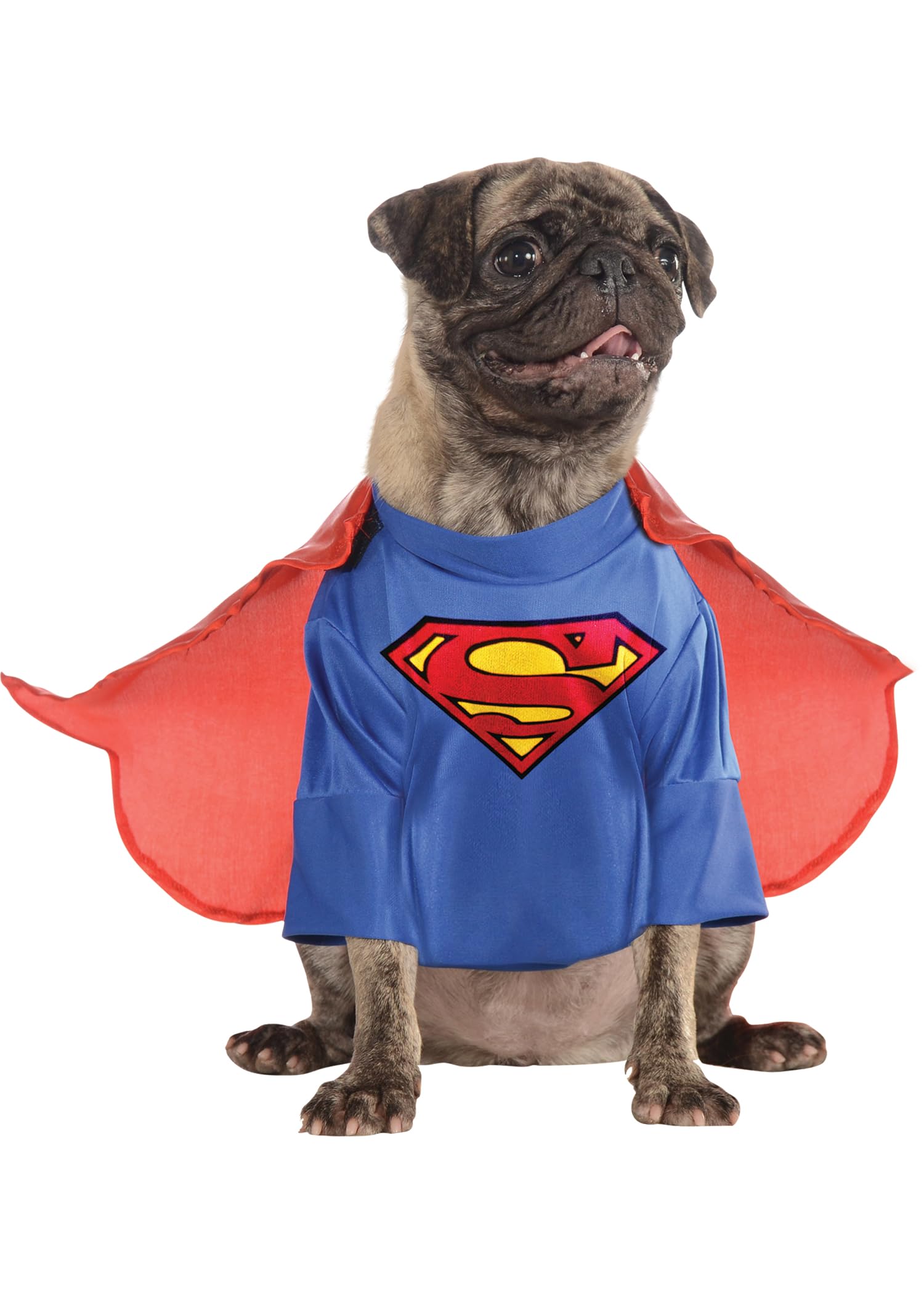 Rubies Dc Comics Superman With Arms Pet Costume For Themed Parties And Halloween, Large