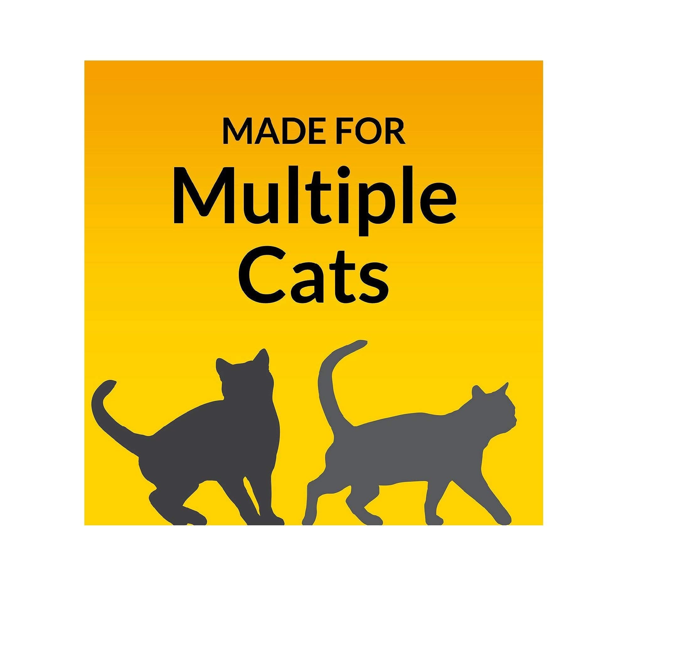 Purina Tidy Cats Light Weight, Low Dust, Clumping Cat Litter, Lightweight 24/7 Performance Multi Cat Litter - 19.5 Lb. Box