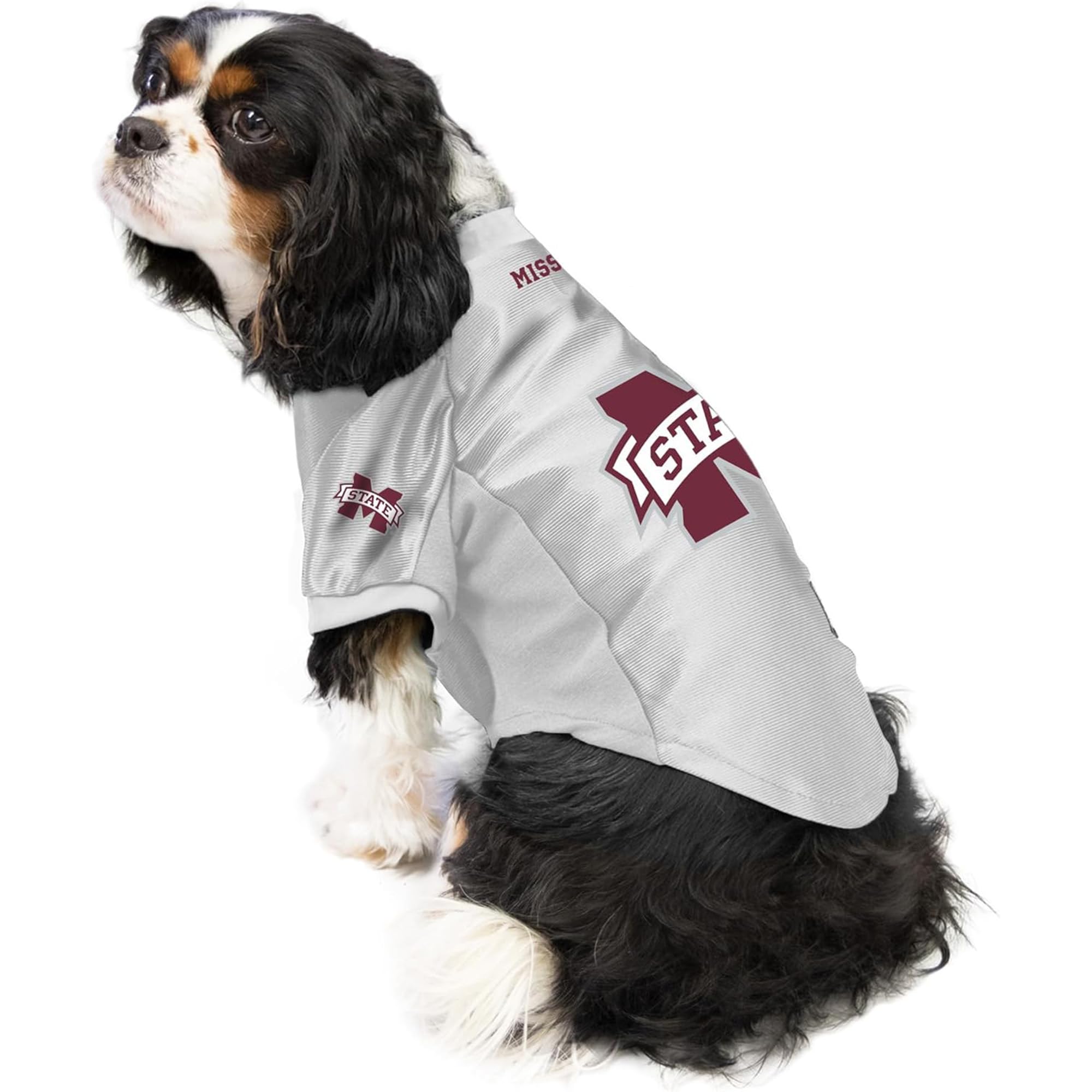 Littlearth Mississippi State Bulldogs NCAA Stretch Pet Jersey