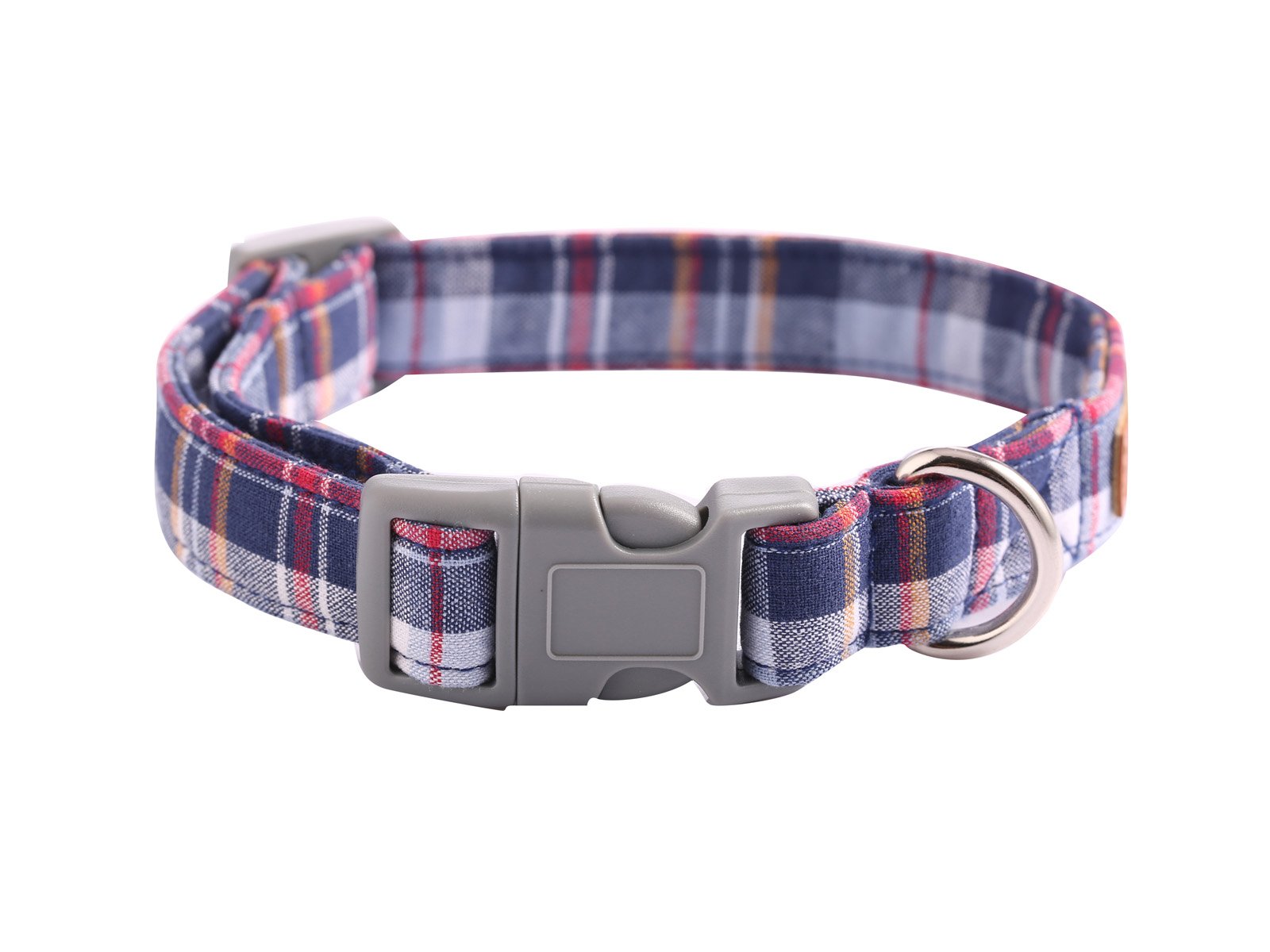 Lionet Paws Fall Dog Collar With Bowtie, Orange Dog Collar With Plastic Buckle For Small Dog Halloween Thanksgiving Day Gift, S, 10-16 In