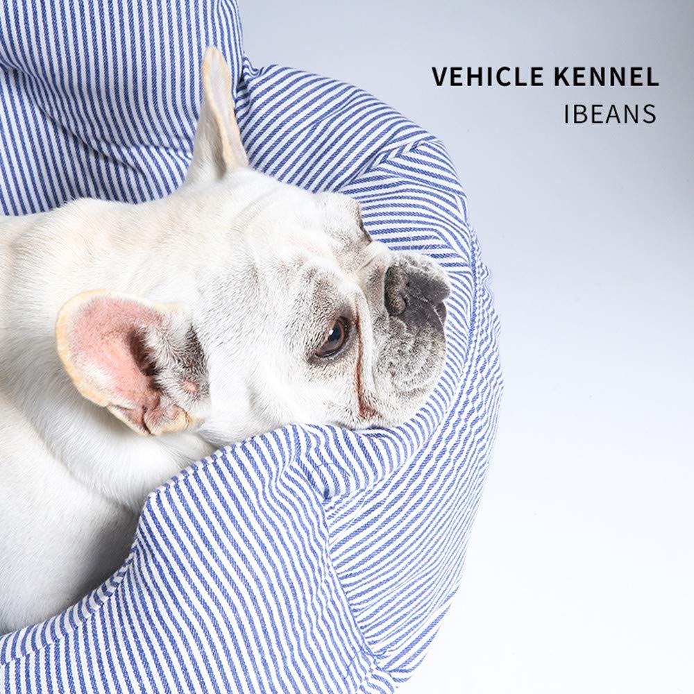 Aidou Dog Car Seat, Dog Booster Seat For Small Medium Large Dogs Cats,Pet Travel Booster Seat, Dog Safety Car Seat With Storage,