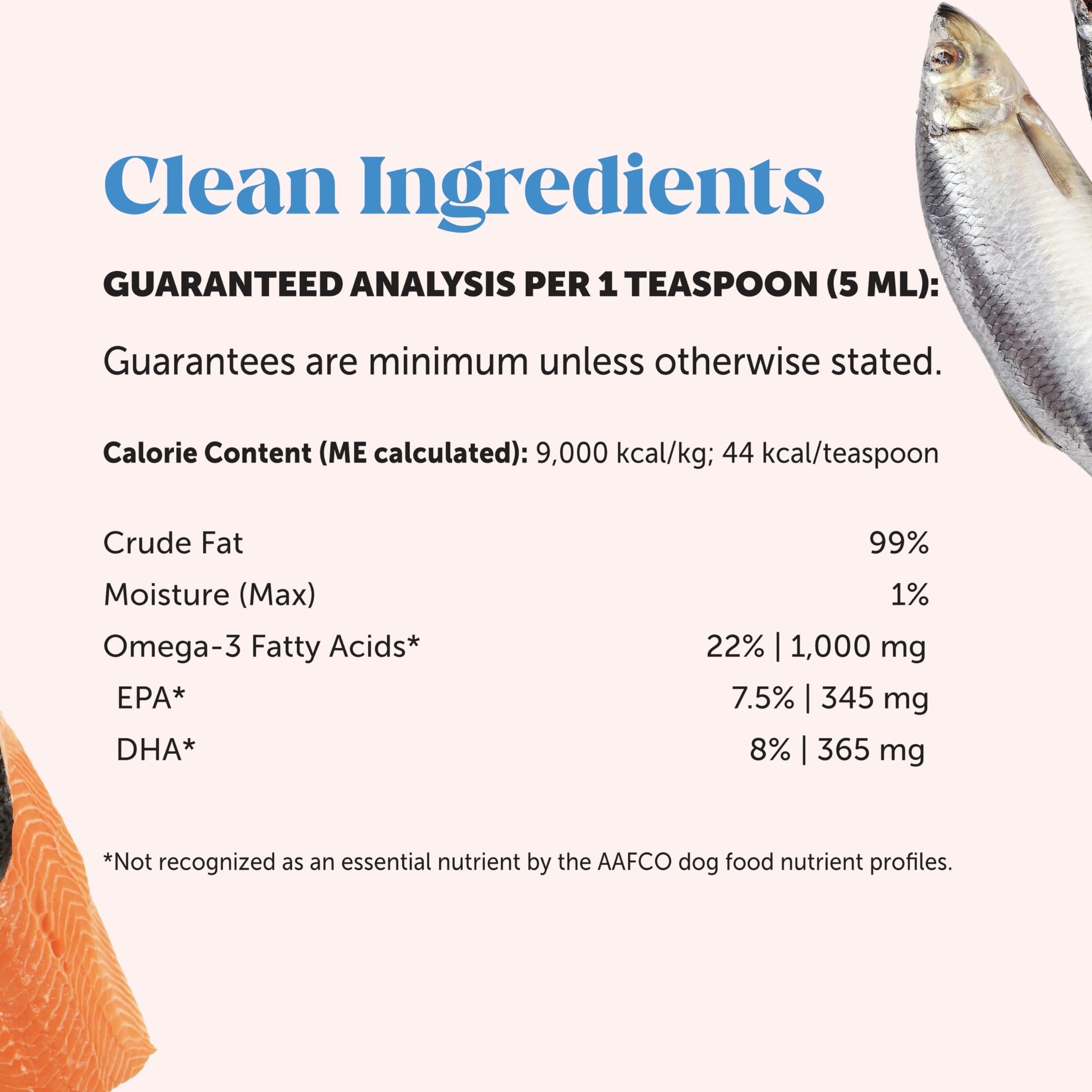 PetHonesty Omega 3 Fish Oil Supplement for Dogs & Cats (32oz), Wild Caught Omega 3 Fish Oil for Skin and Coat Health, Supports S