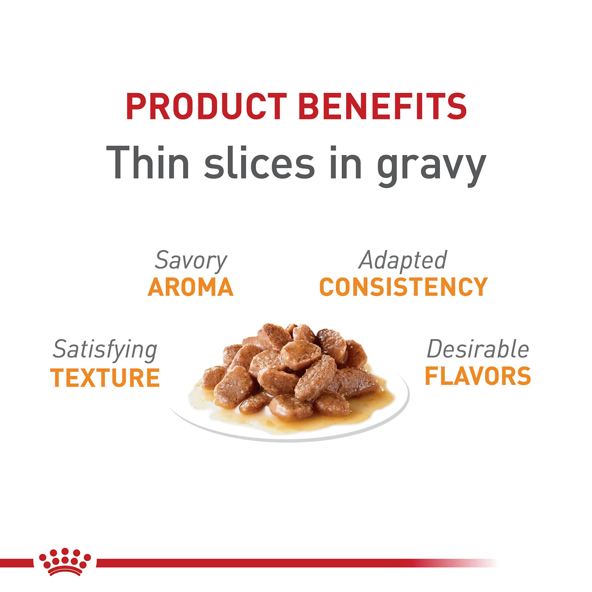 Royal Canin Feline Care Nutrition Hair & Skin Care Thin Slices in Gravy Canned Cat Food, 3 Ounce (Pack of 24)
