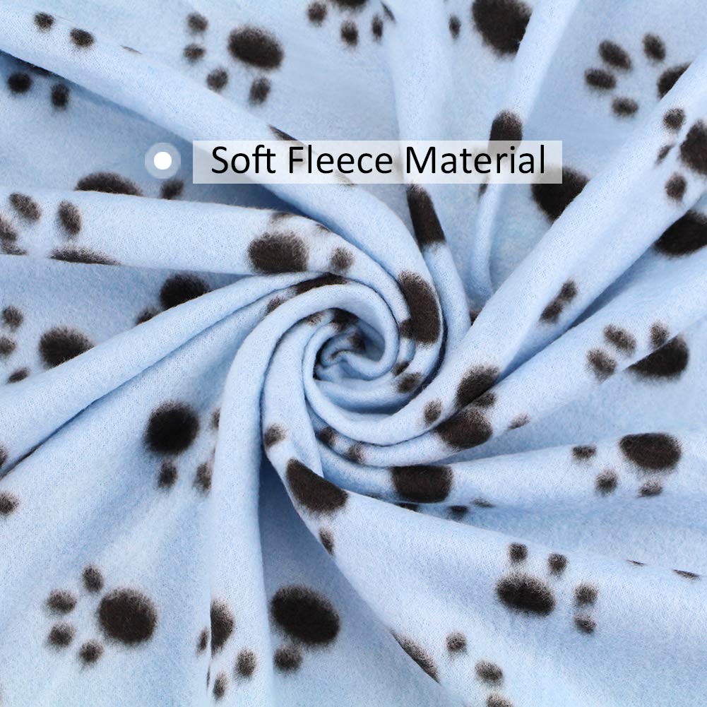 Comsmart Warm Paw Print Blanket/Bed Cover For Dogs And Cats