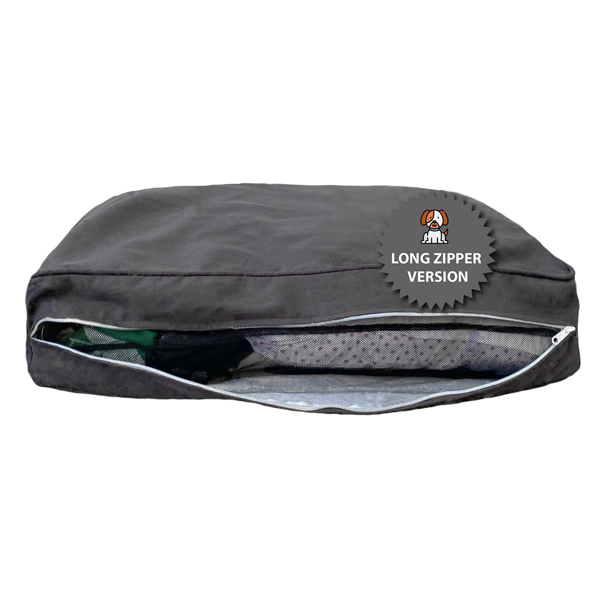 Molly Mutt Huge Dog Bed Cover - I’M A Realist Print - Measures 36”X45”X5’’ - 100% Cotton - Durable - Breathable - Sustainable - Machine Washable Dog Bed Cover (Dd45Ac)