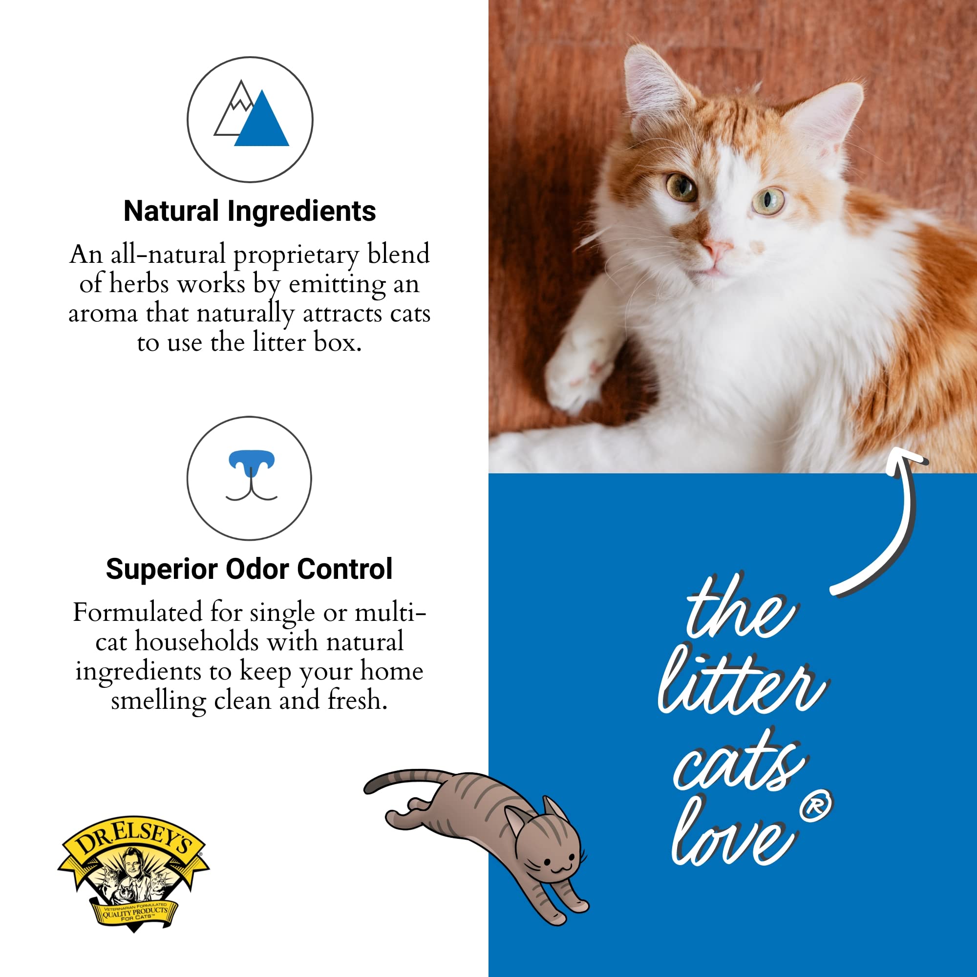 Dr. Elsey'S Litter Box Attractant - Ultra Litter Attractant - 20 Oz Pouch - Feline Behavior Modification & Training Tool