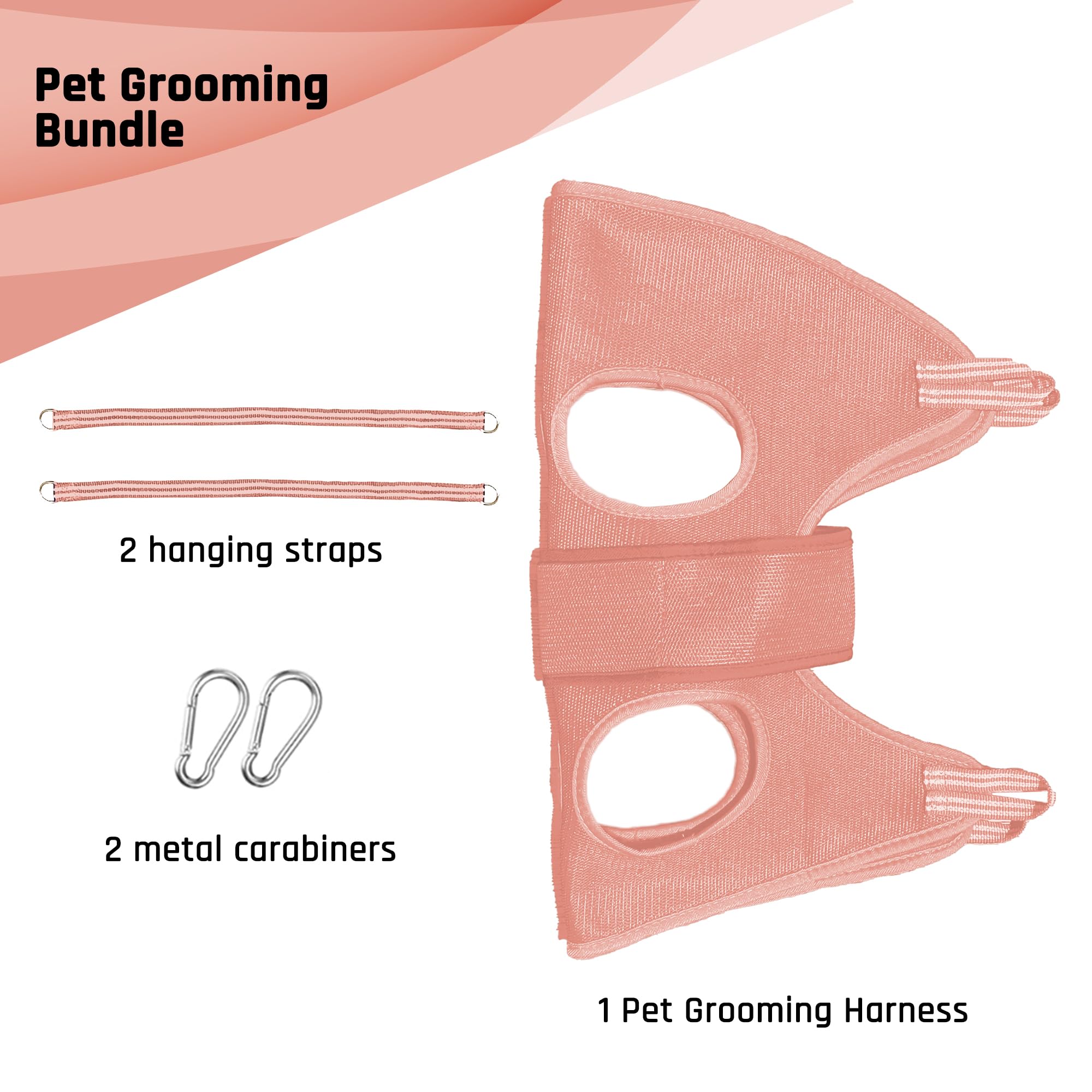 Potens' Pet Dog Grooming Hammock With Security Strap - Grooming Hammock For Large Dogs - Dog Holder For Nail Trimming - Dog Hang