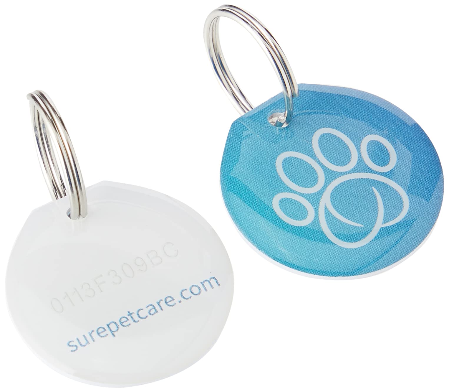 SureFlap SureFeed RFID Collar Tags Pack of Two, Small, Multicolor - Pet Care Accessories for Cats and Dogs
