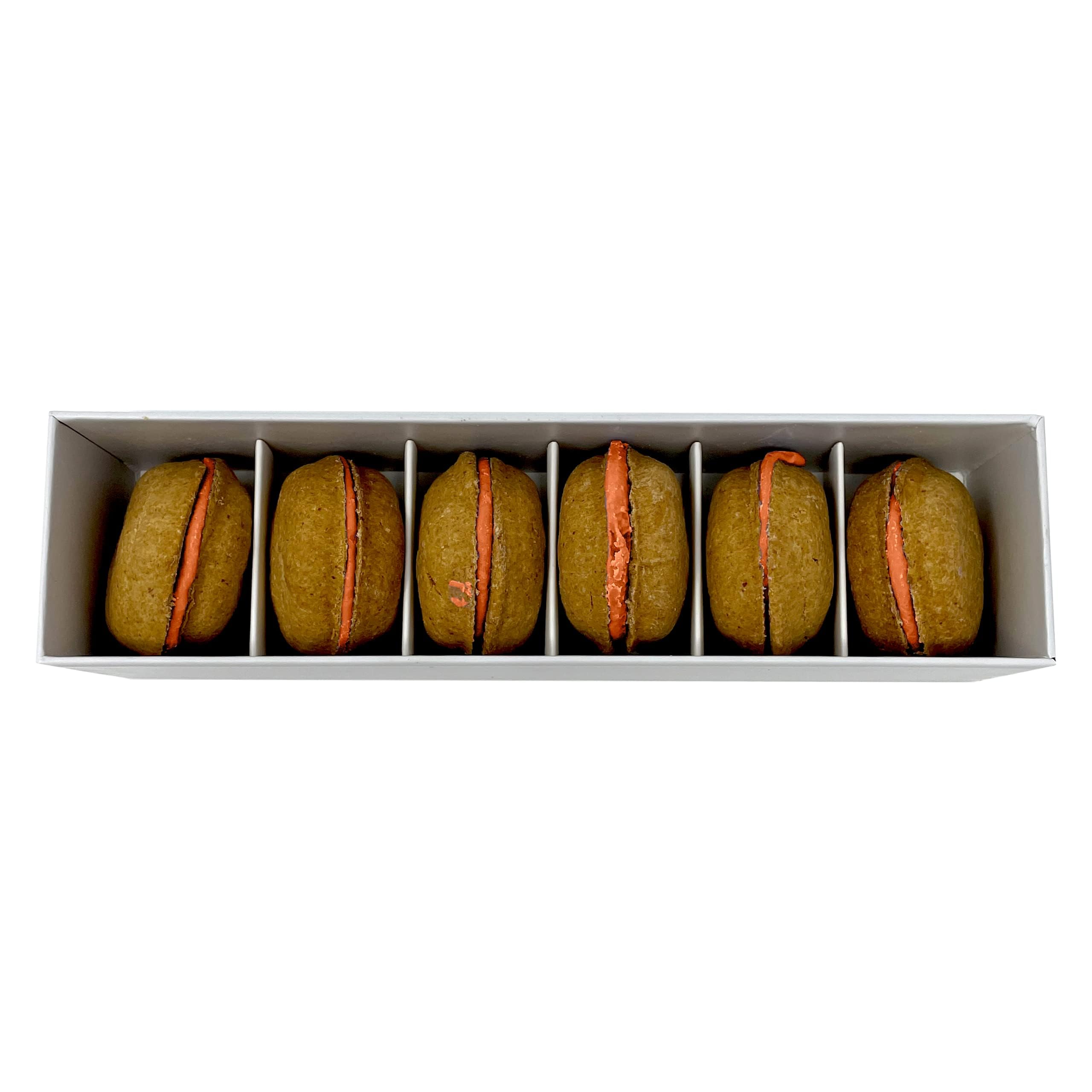Dog Macarons - count of 6 (Dog Treats  Dog gifts)(D0102HIRLFW)