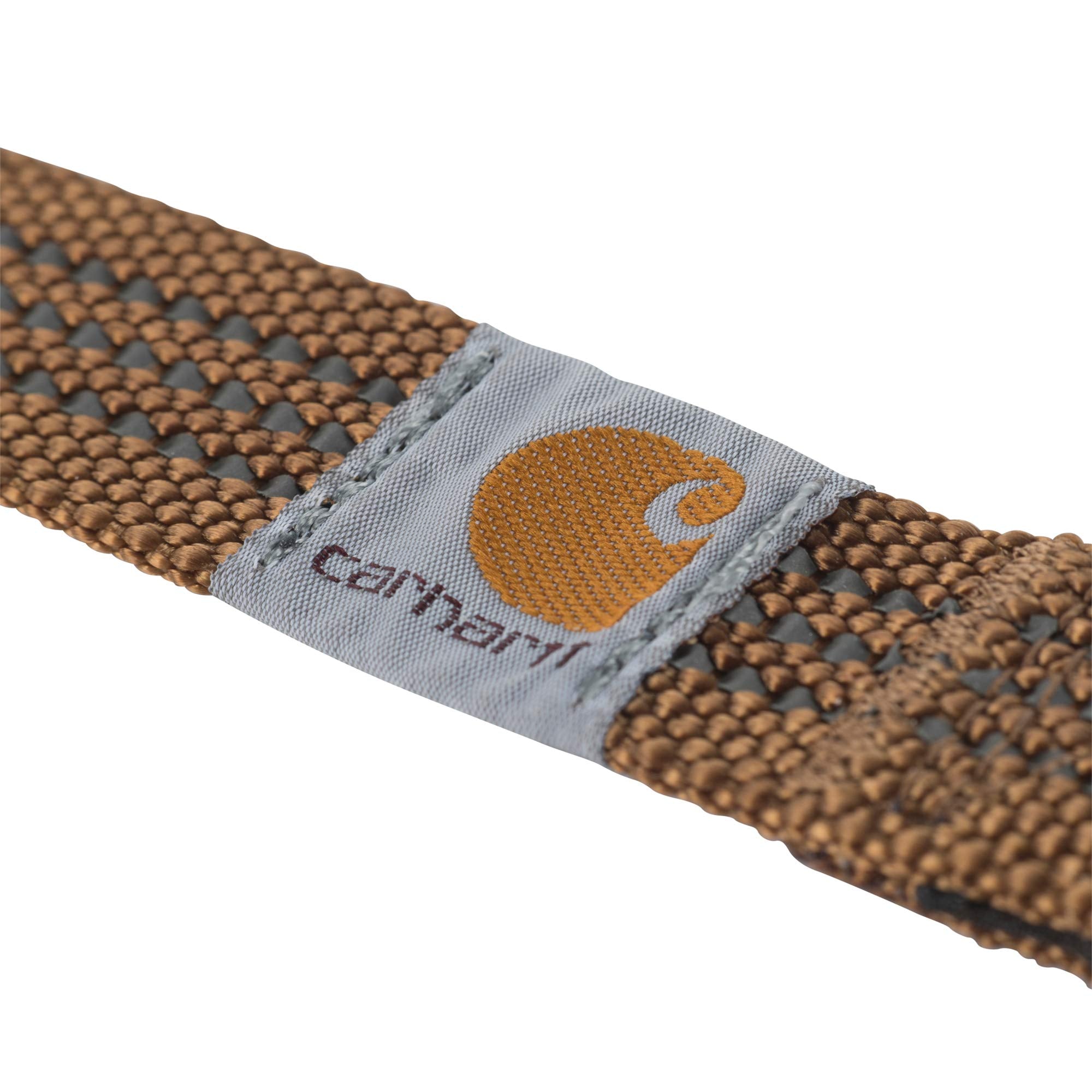 Carhartt Dog Leash Brown/Brushed Brass, Large