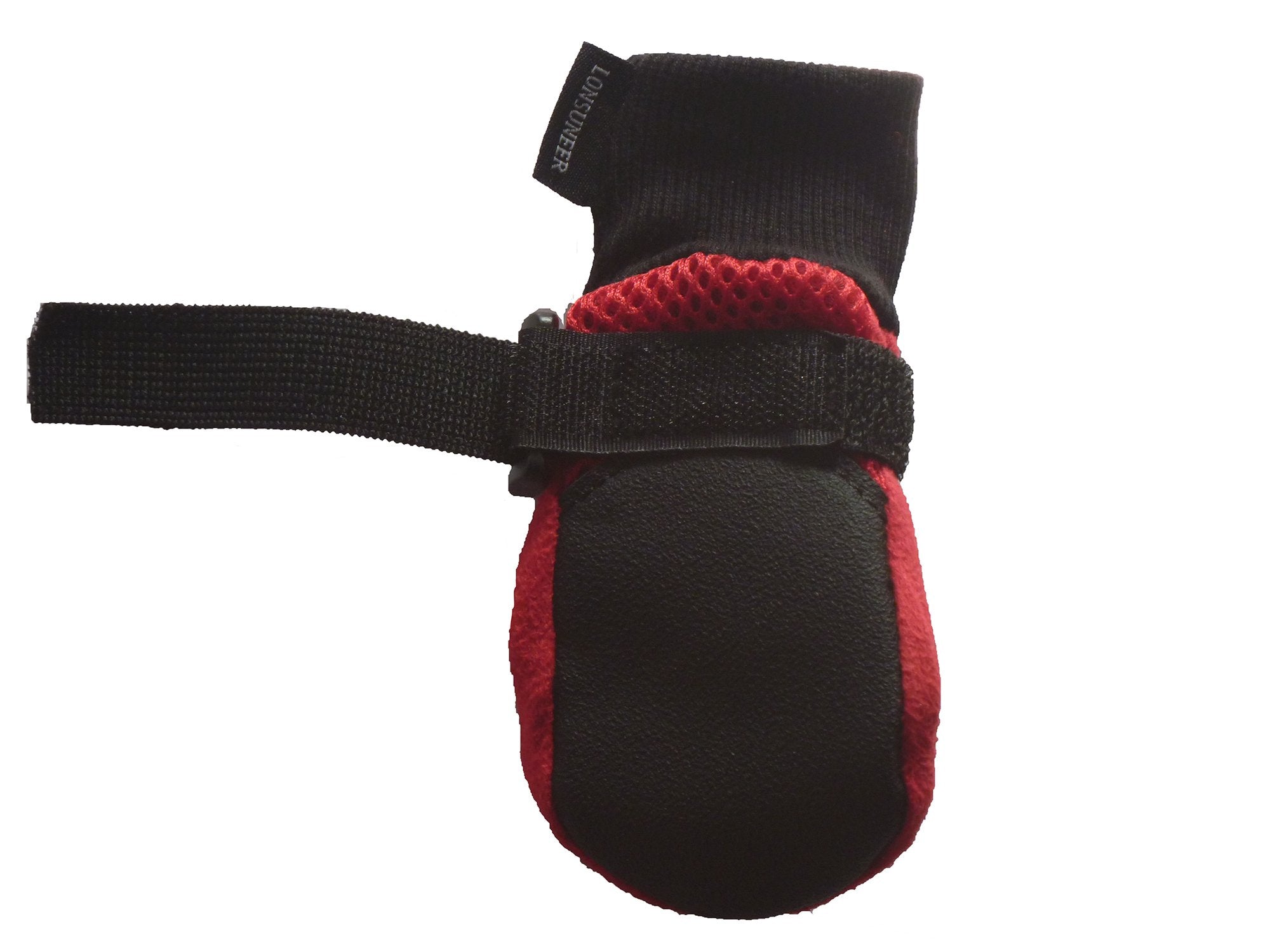 Lonsuneer Dog Shoes Soft And Lightweight With Breathability For Spring Summer And Fall Set Of 4 Size Small Red