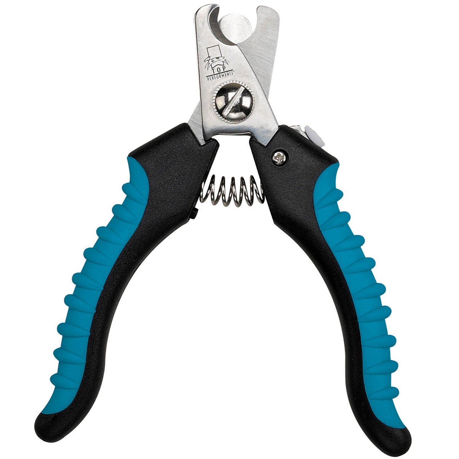 Master Grooming Tools Ergonomic Pro Nail Clippers — Professional Clippers For Trimming Pet Nails - Small, 5?',Black/Teal