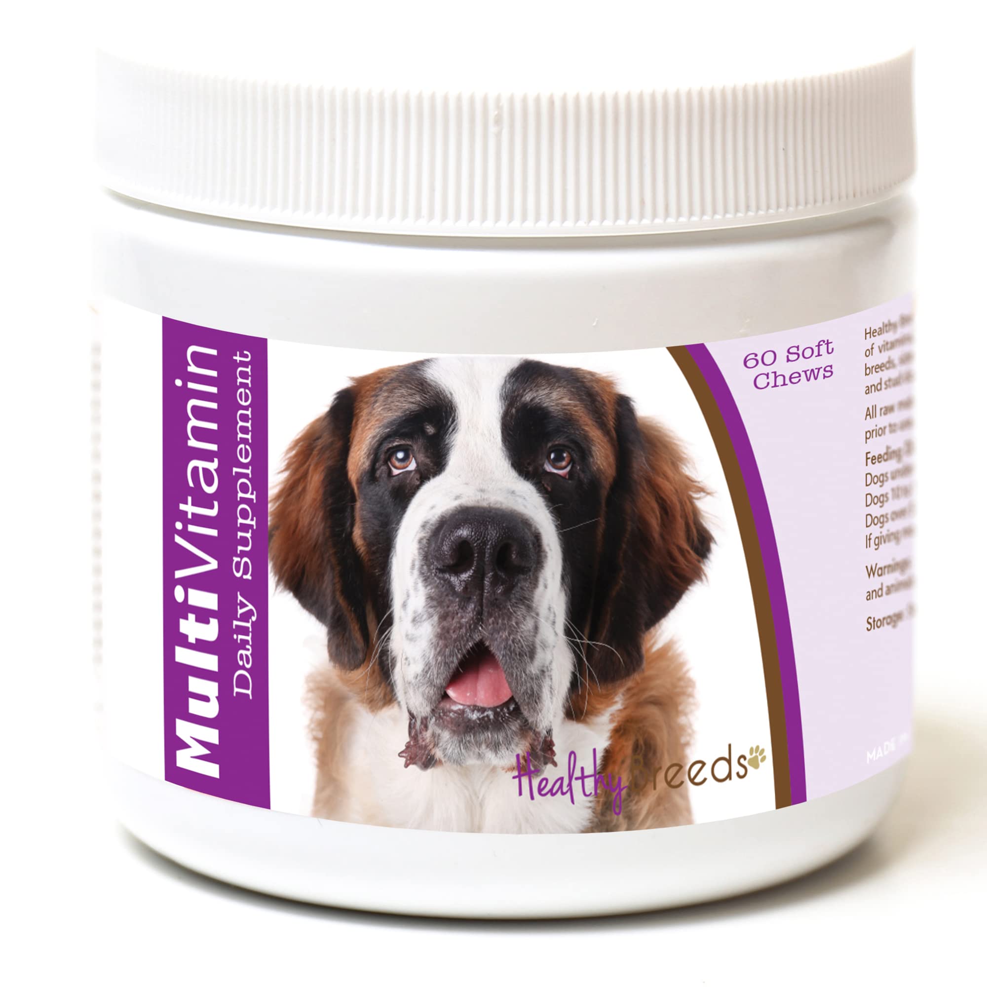 Healthy Breeds Saint Bernard Multi-Vitamin Soft Chews 60 Count