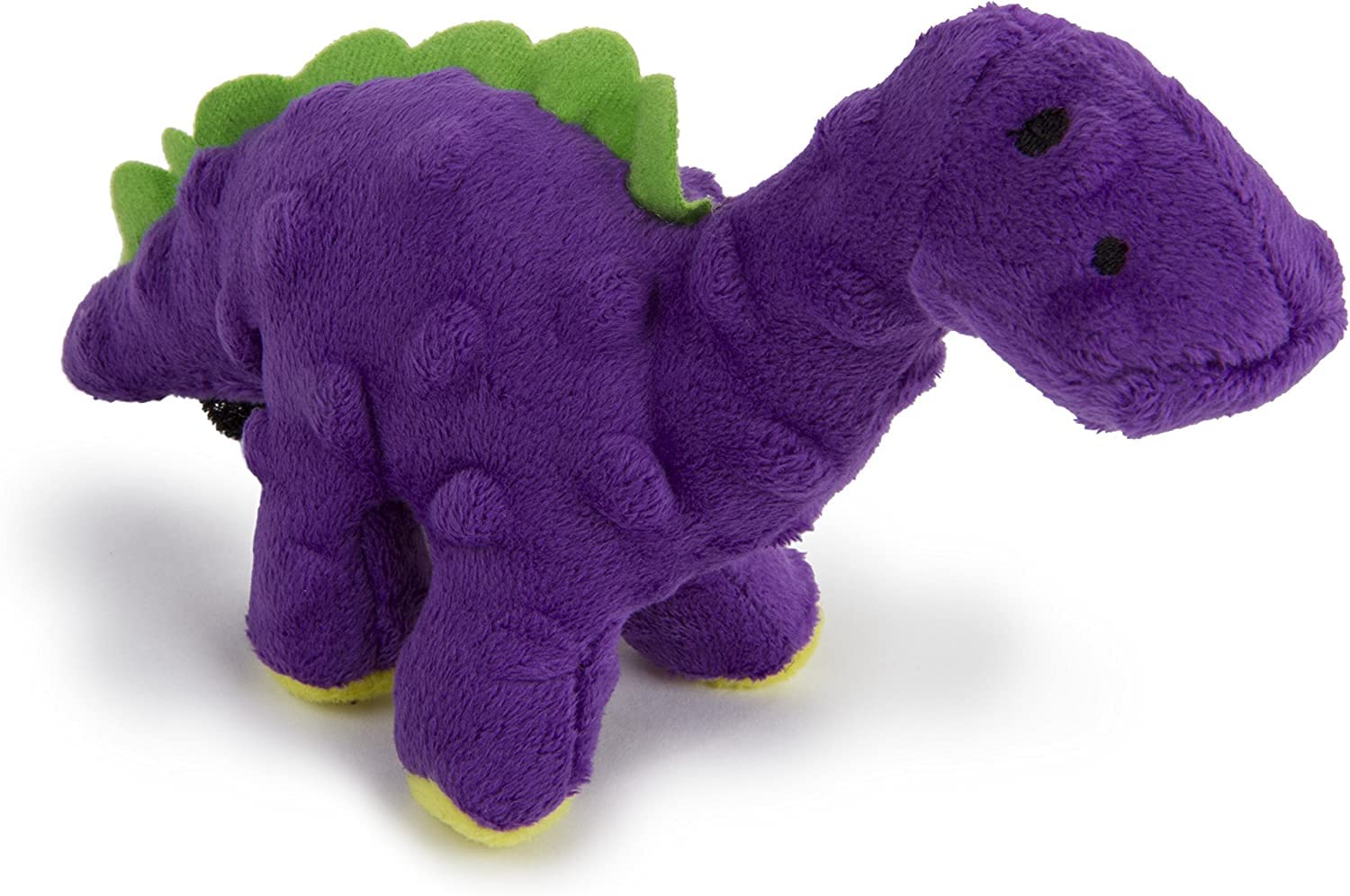 Godog Just For Me Bruto With Chew Guard Technology Plush Dog Toy, Purple, Mini