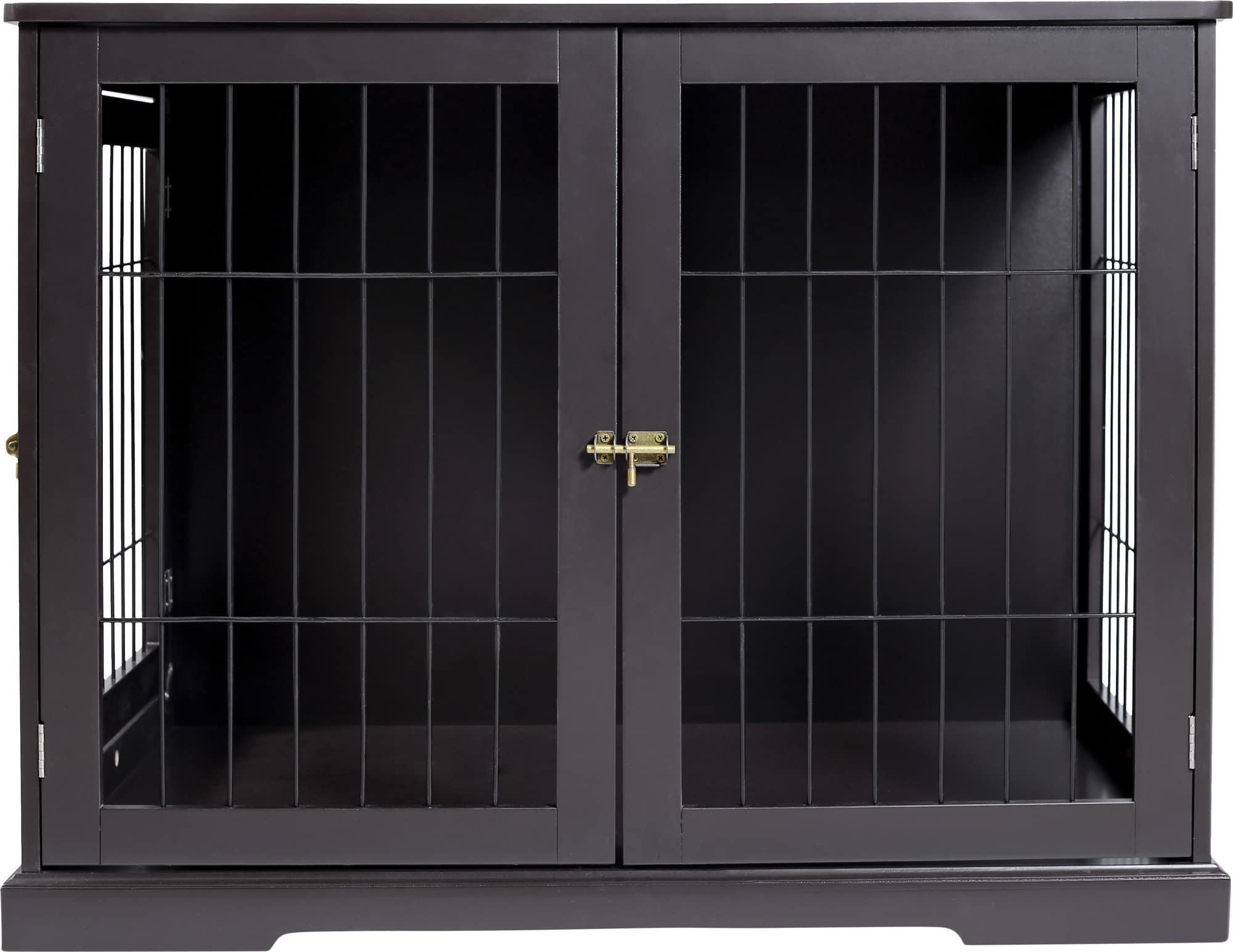 TRIXIE 29.5 Indoor Dog Crate, Wooden Crate Table for Dogs Up to 25 lb, Small Dog Kennel, Perfect in Any Room, Brown