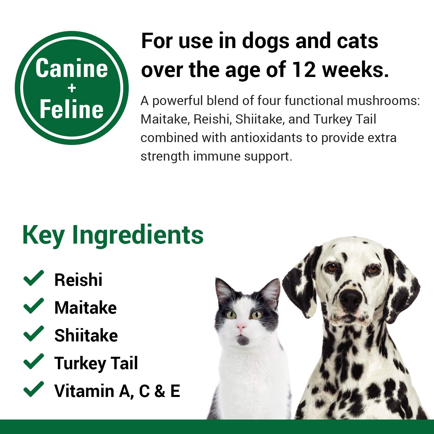 Vet Classics CAS Options Extra Strength Immune Support for Dogs, Cats - Pet Health Supplement, Dog Antioxidant Care - Extra-Stre