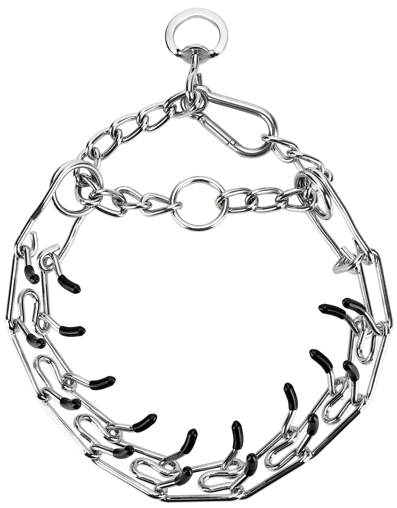 Deyace Dog Pinch Collar, Adjustable Quick Release Choke Training Collar, Stainless Steel Prong Collar For Large Medium Small Dogs