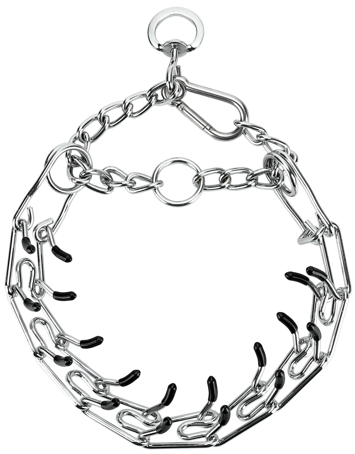 Deyace Dog Pinch Collar, Adjustable Quick Release Choke Training Collar, Stainless Steel Prong Collar For Large Medium Small Dog