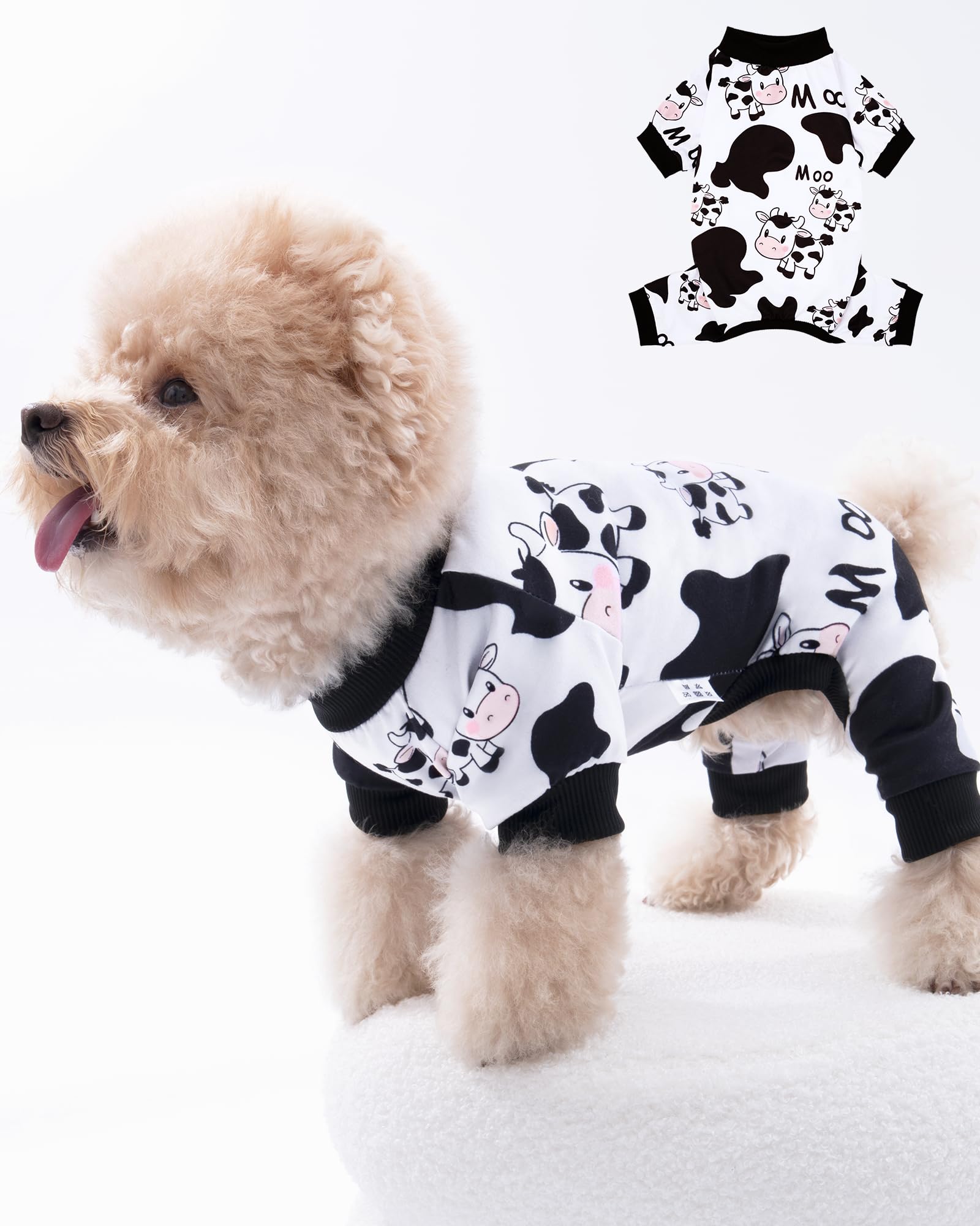 Xpudac Dog Pajamas Soft Stretchy Pig Dog Clothes For Small Medium Dogs Pet Jumpsuit Cat Apparel-2Xl