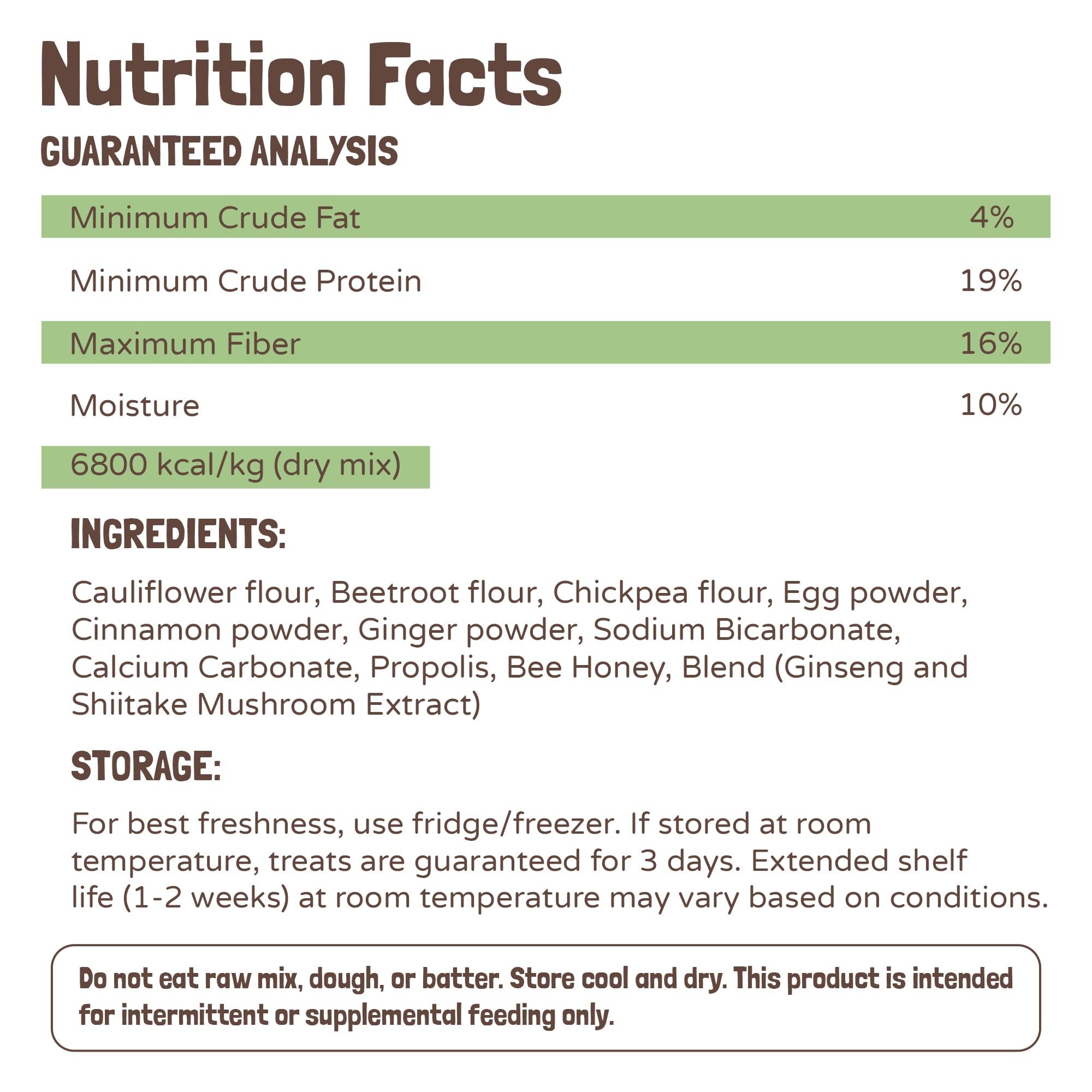 BoneItUp Dog Treats Baking Mix(Super Food), All-Natural, Vet-Approved, Nutrient-Rich Ingredients, Low CaloriesTreats for Dogs, P