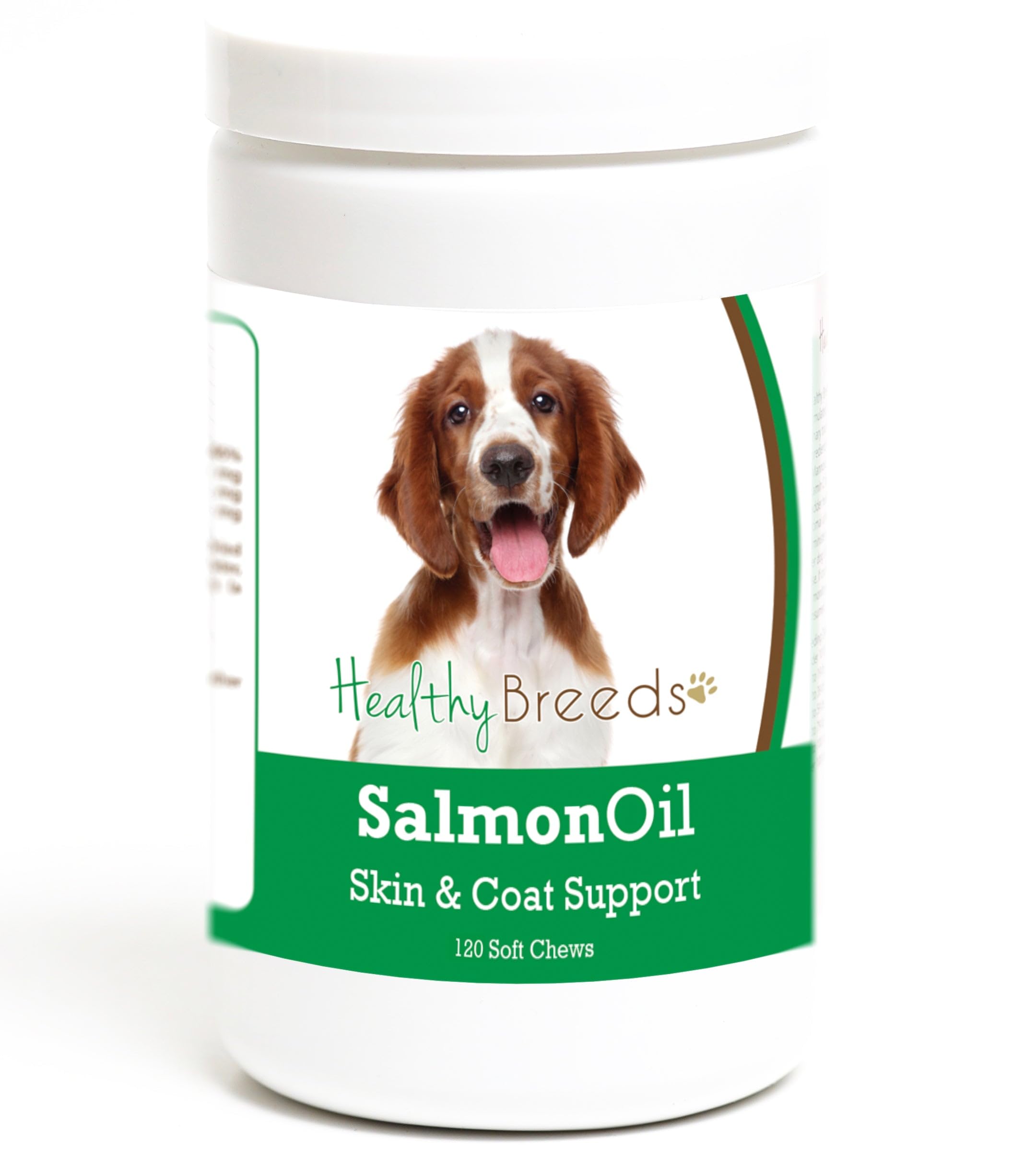 Healthy Breeds Welsh Springer Spaniel Salmon Oil Soft Chews 120 Count