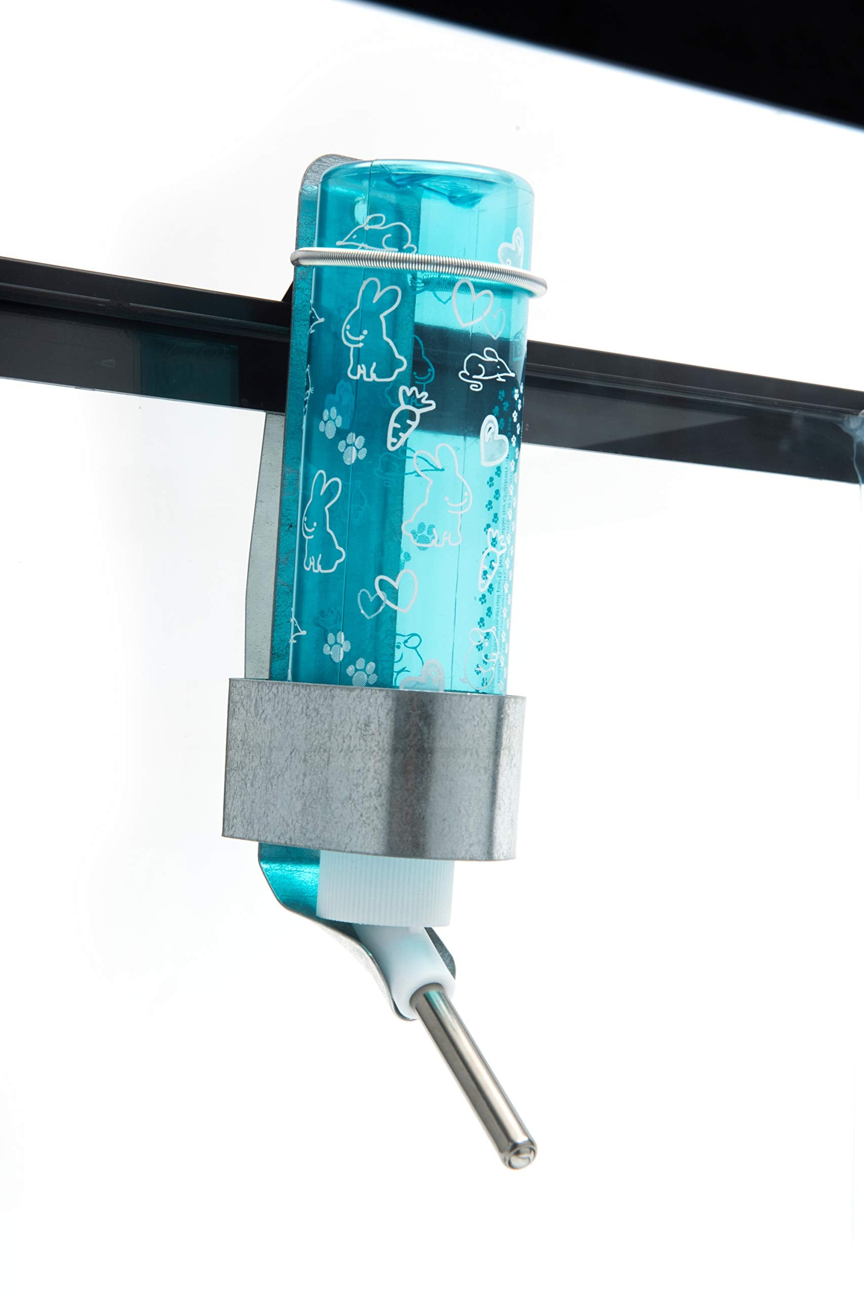 Lixit Wire and Aquarium Cage Water Bottle Chew Guard for Guinea Pigs, Rats, Rabbits, Ferrets Hamsters and Other Small Animals. (