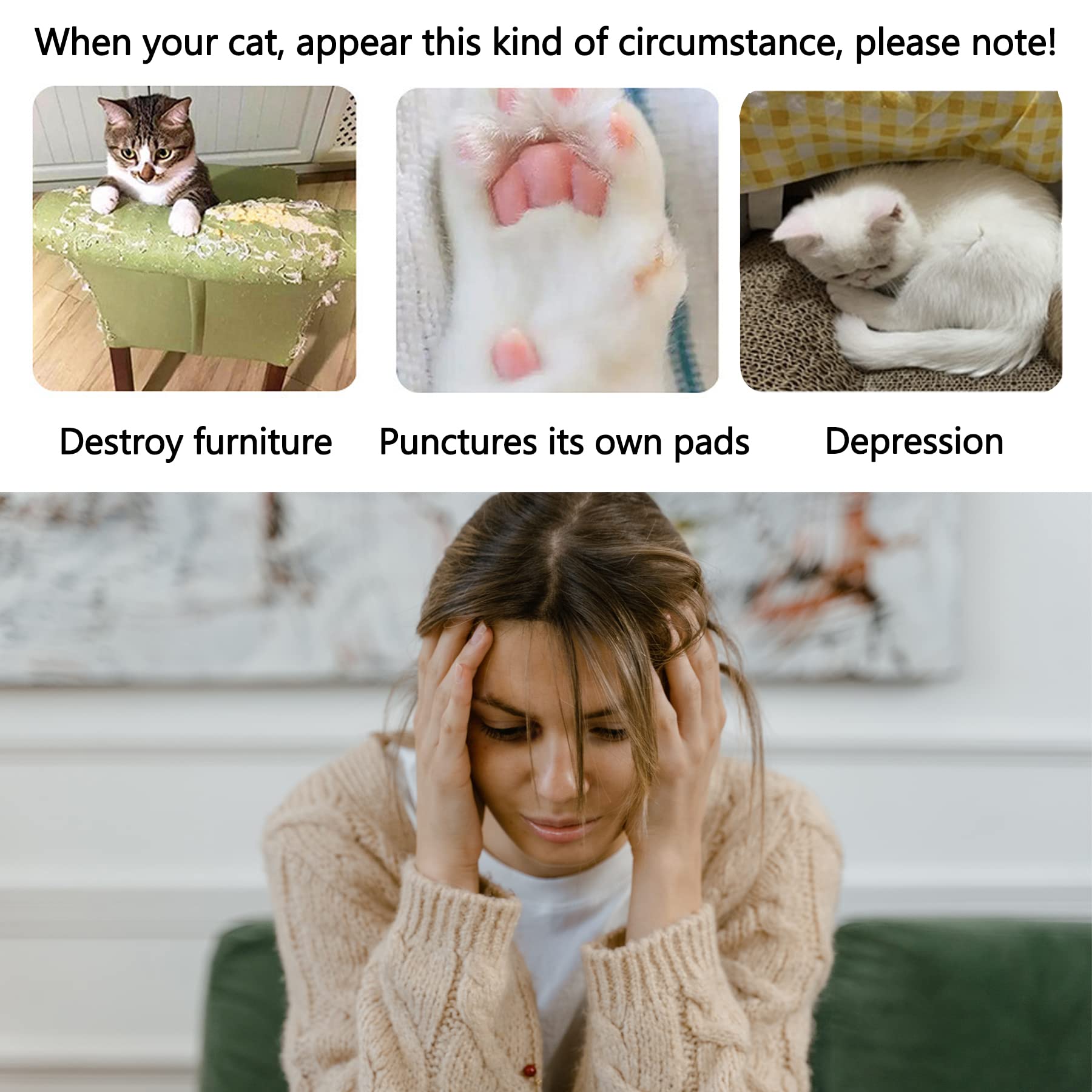 Enkman Kitty Curls Cat Toy Foldable Magic Organ Cat Scratching Board Cat Ball Adventure The Ultimate Interactive Mental Physical