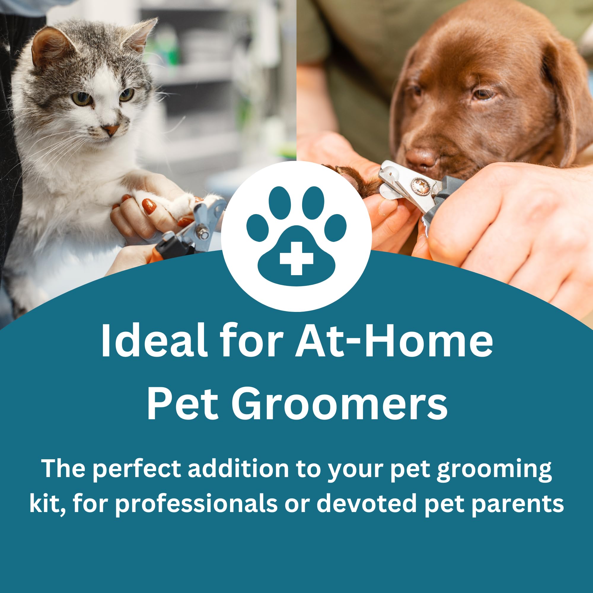 G.B.S 5 oz Styptic Powder for Dogs, Cats & Birds - Quick Blood Clotting for Nail Clipping, Minor Cuts, Tail Docking & Wing Clipp