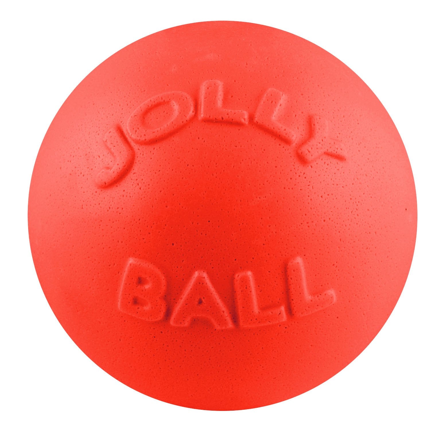 Jolly Pets Dog 6-Inch Bounce-N-Play, Orange, 6 Inches/Medium
