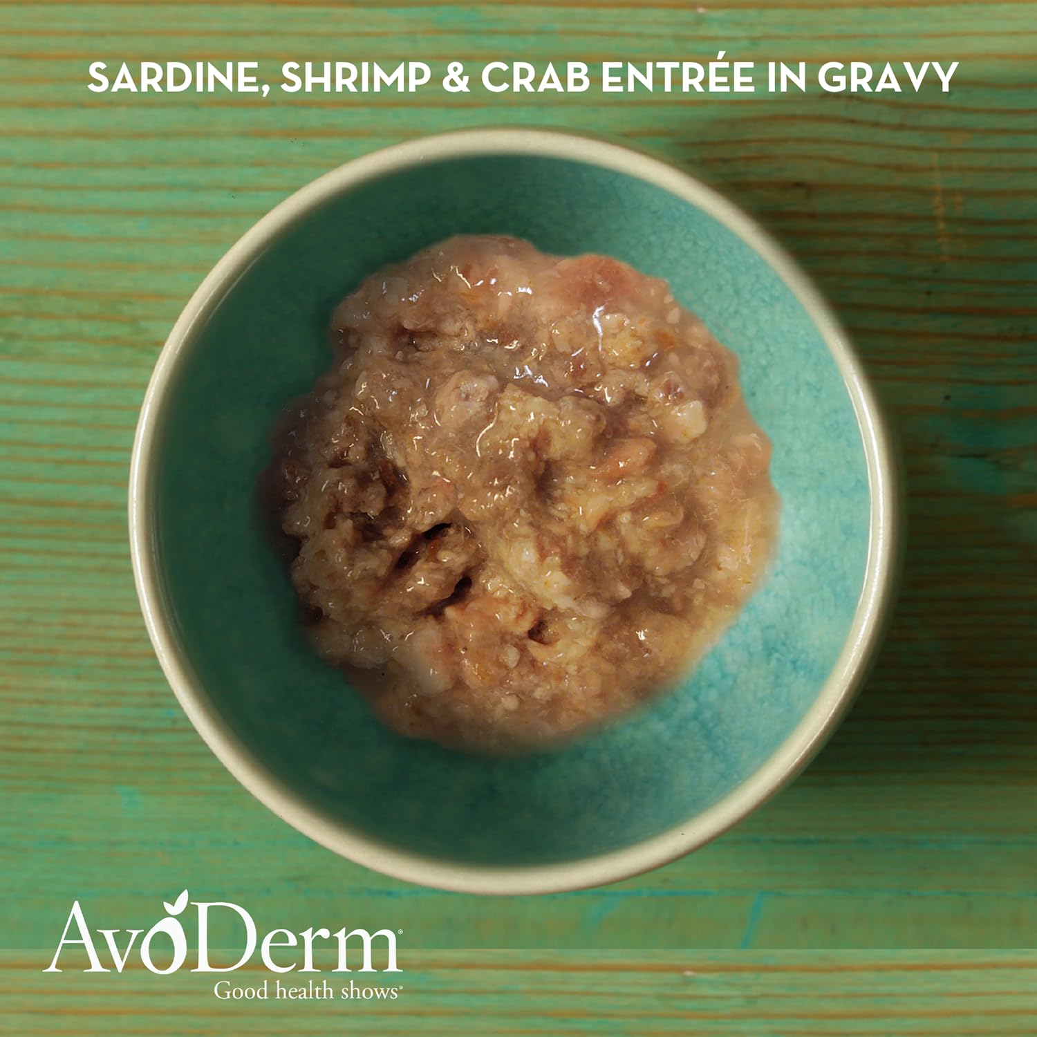 AvoDerm Grain Free Sardine, Shrimp & Crab Canned Cat Food, 24 x 3oz Cans