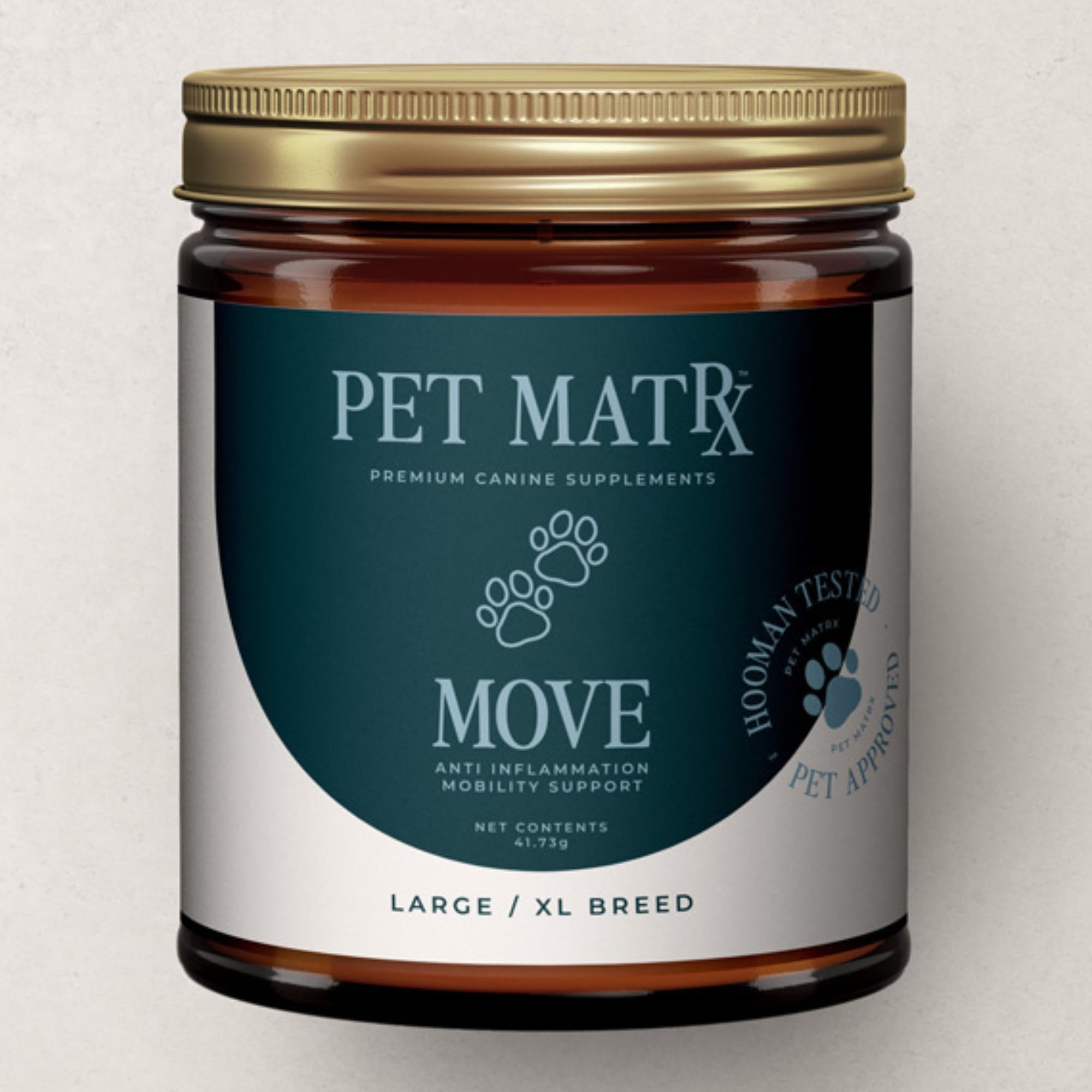 Pet MatRx Move Joint Health Dog Supplement with Bovine Collagen - Sooth Pain from Inflammation and Support Dog's Immune System w