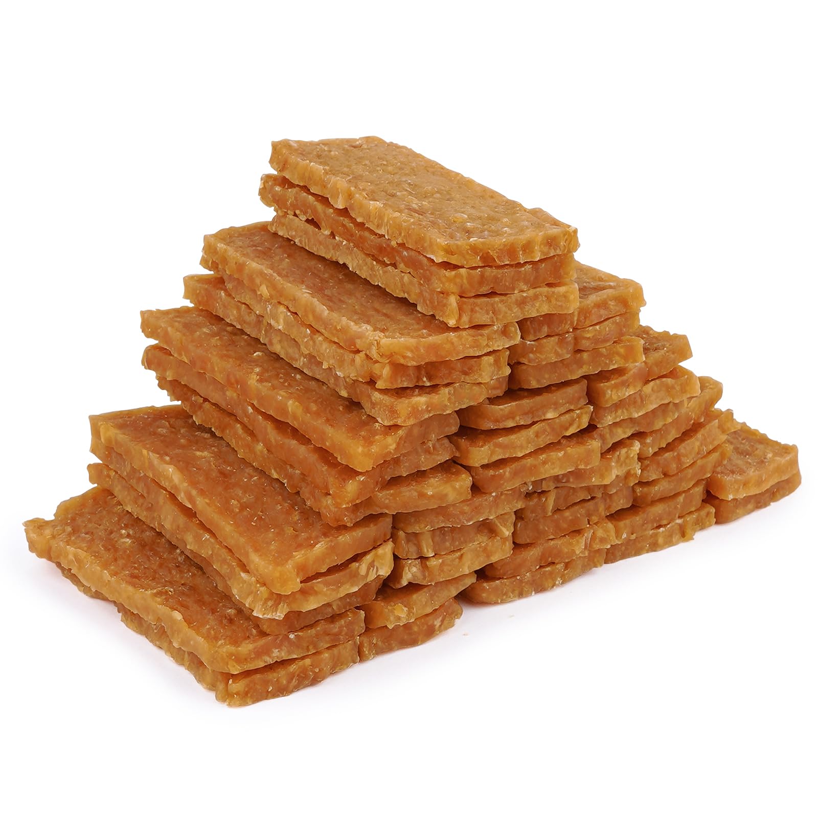MON2SUN Dog Treats Chicken Jerky Pumpkin Flavor, Rawhide-Free, Gluten-Free, Healthy Jerky Snacks for Small Dogs, 21.2 oz
