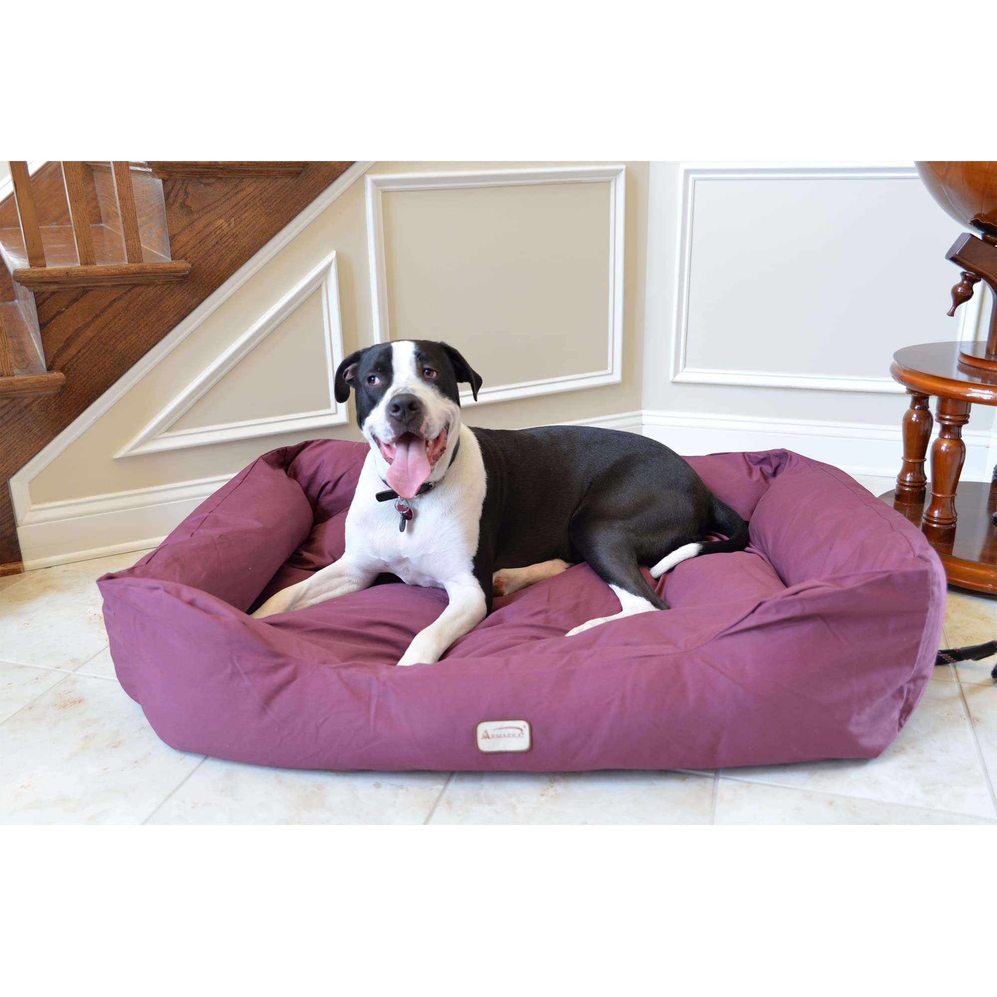 Armarkat Pet Bed 41-Inch By 30-Inch D01Fjh-Large, Burgundy