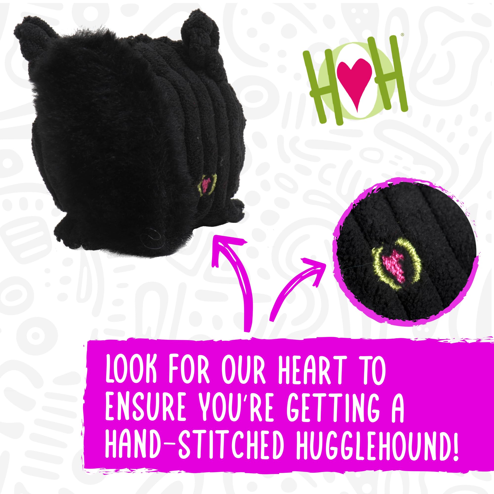 Hugglehounds Wee Huggles Plush Ball Dog Toys - Dog Stuffed Animal Toy, Puppy Toys, Squeaky Dog Toy For Small & Medium Dogs, Durable Plush To Keep Them Busy - Wee Huggles Variety Pack (5 Count)