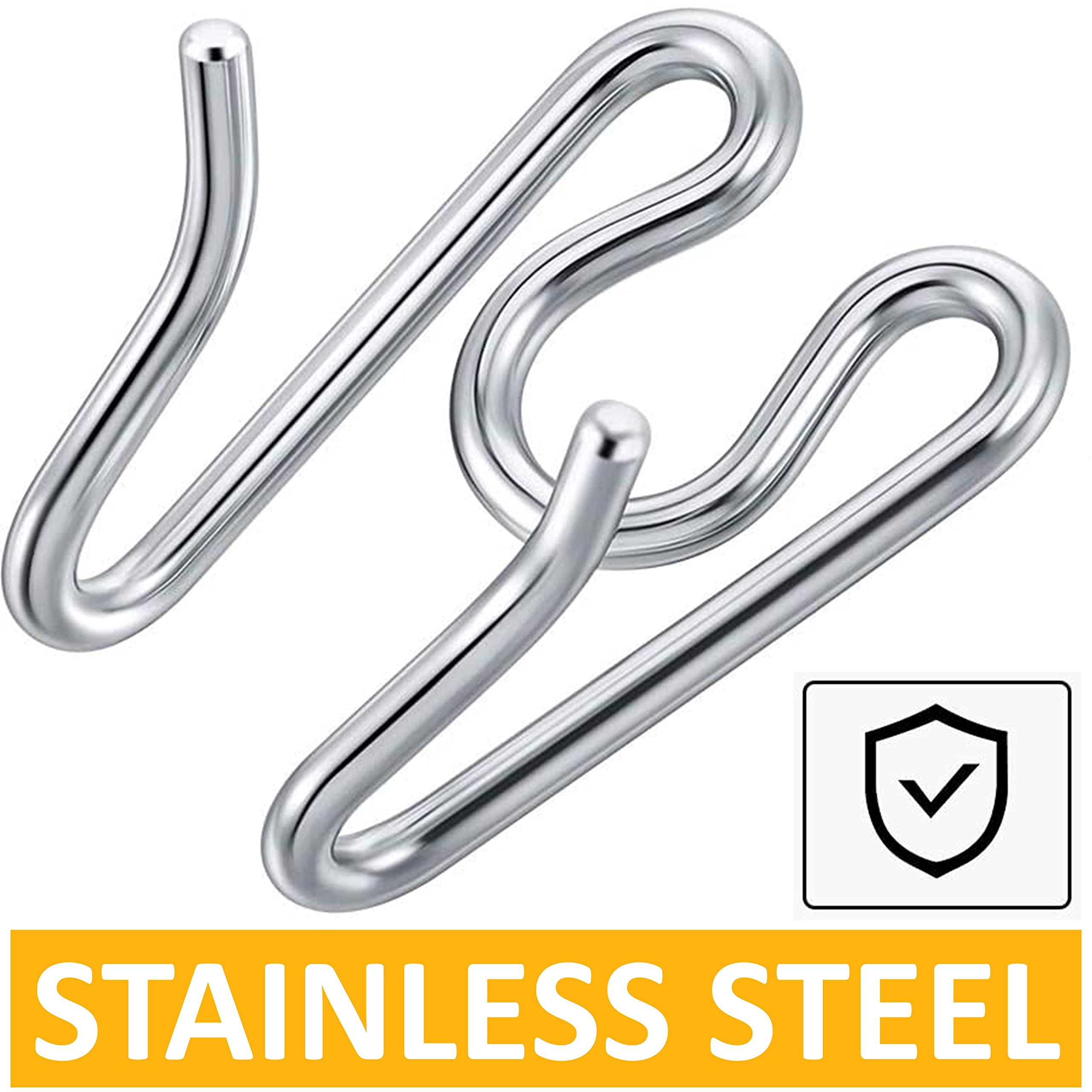 (5 Pack) Stainless Steel Prong Collar Links Designed for H. Sprenger 3.0/3.2mm CollarExtra Links, Silver