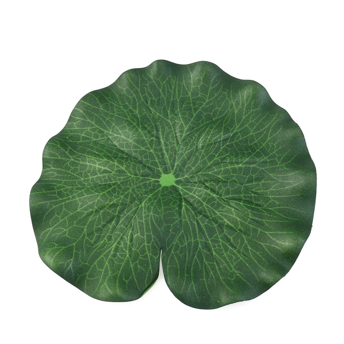 Garneck 10pcs Pool Lotus Leaves Artificial Floating Foam Lotus Leaves Lily Pads Fake Foliage Decoration for Pond Pool Aquarium F