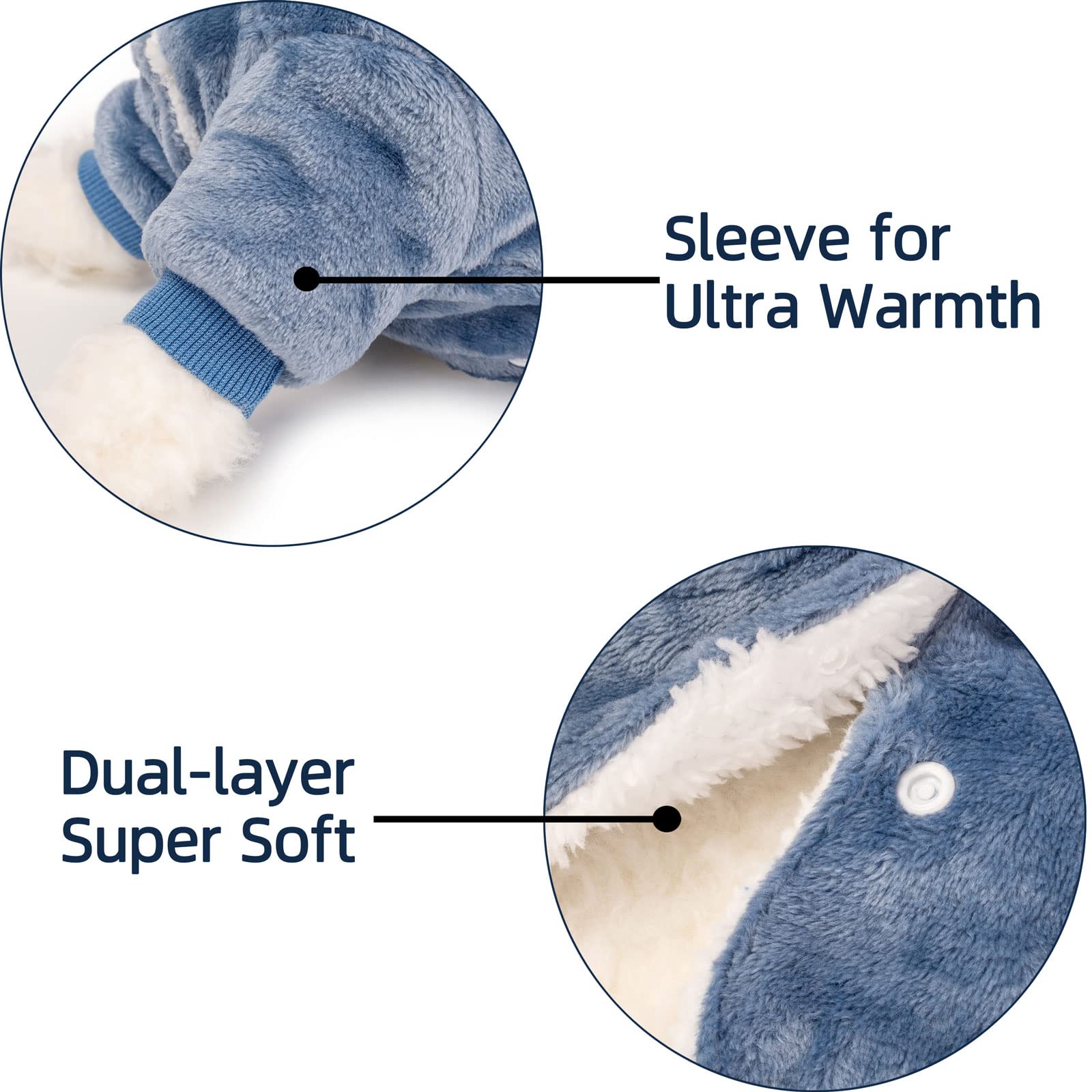 Dog Sweater, Dog Clothes, Dog Coat, Dog Jacket For Small Or Medium Dogs Boy Or Girl, Ultra Soft And Warm Cat Pet Sweaters (Steel