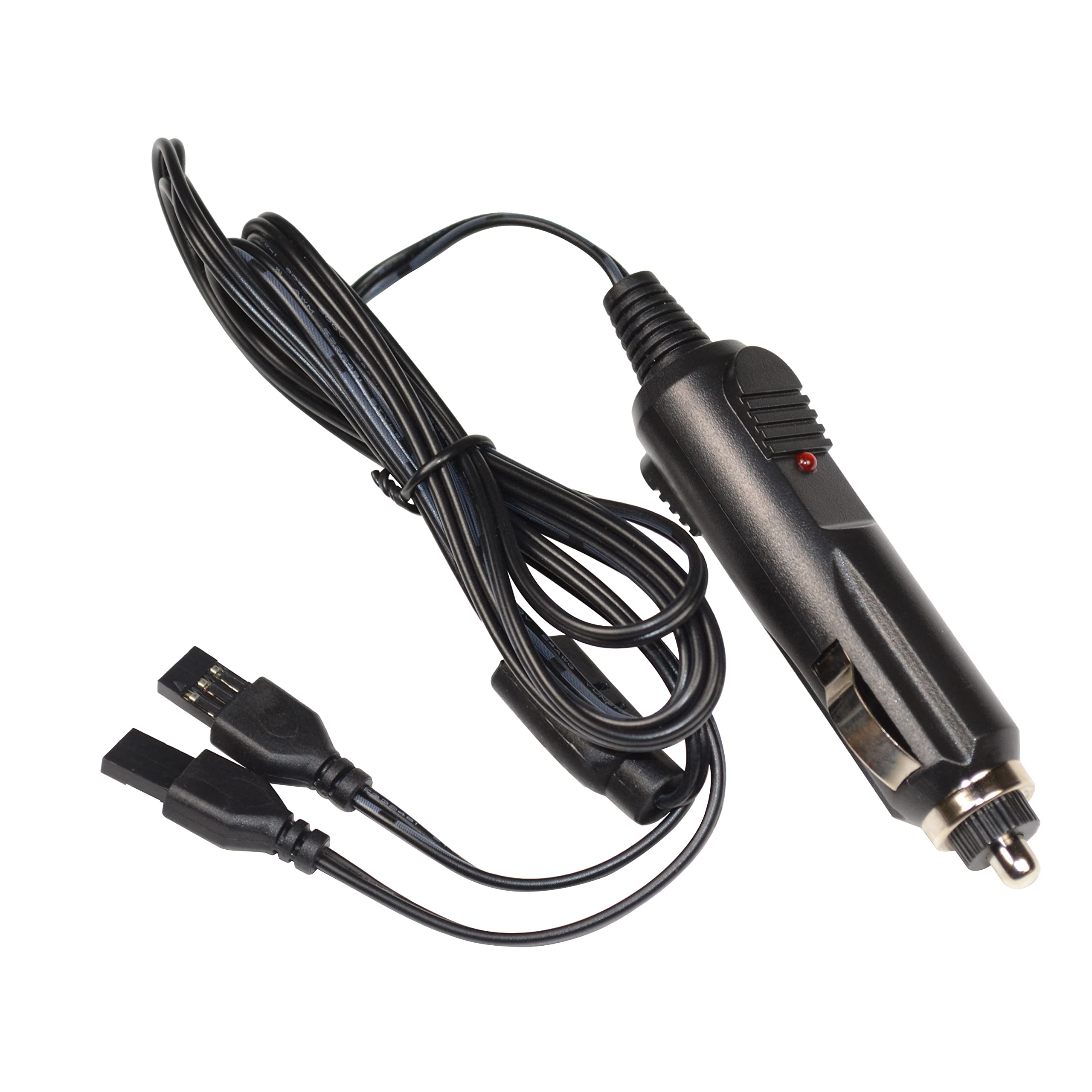 Hqrp Battery Charger Adapter Compatible With Sportdog Fr-250 Fr250, Wetland Hunter Sdt30-11229 Sdt30-11235 Dog Training Collar Receiver Sport-Dog Transmitter, Car Charger