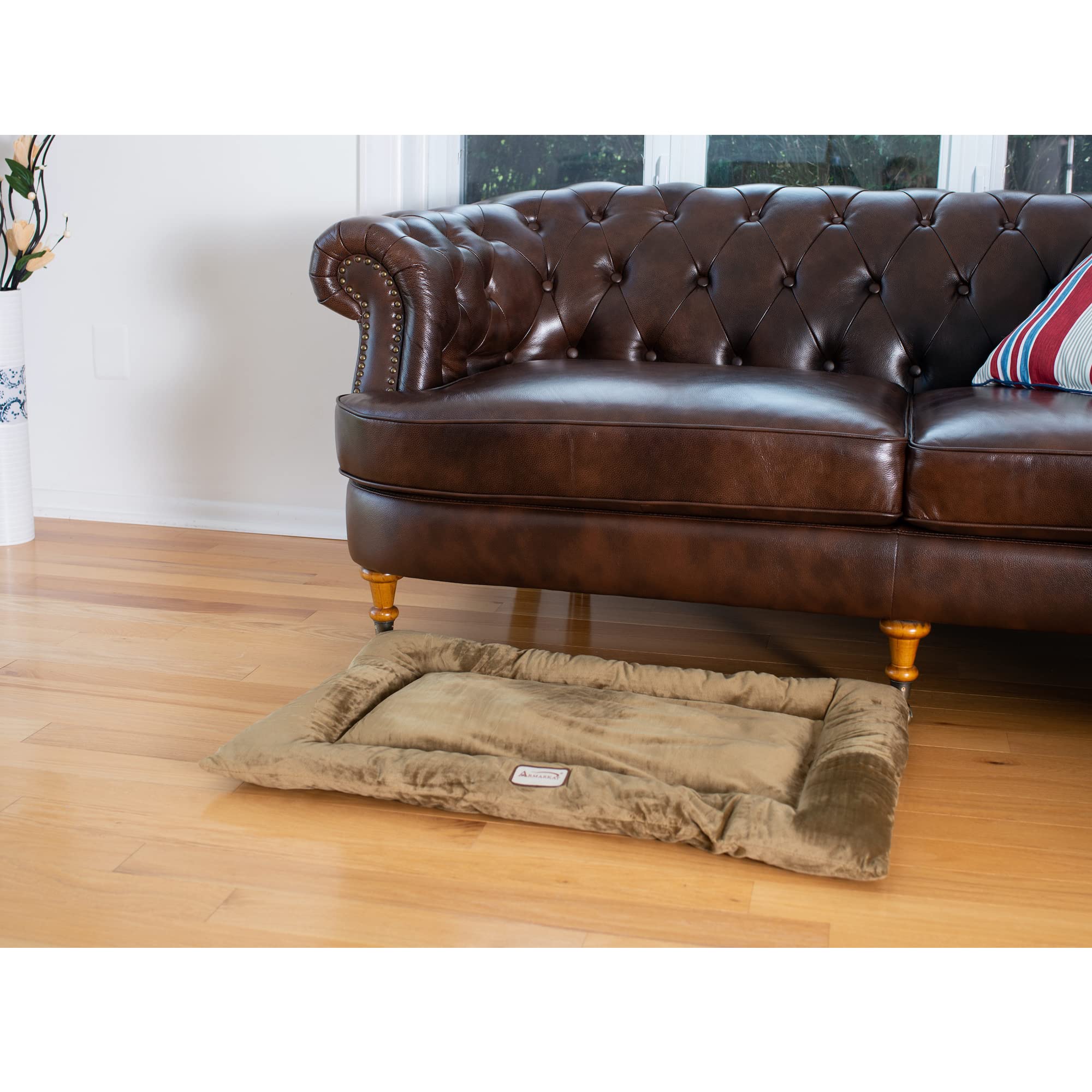 Armarkat Pet Bed Mat 35-Inch By 22-Inch By 3-Inch M01-Large, Sage Green