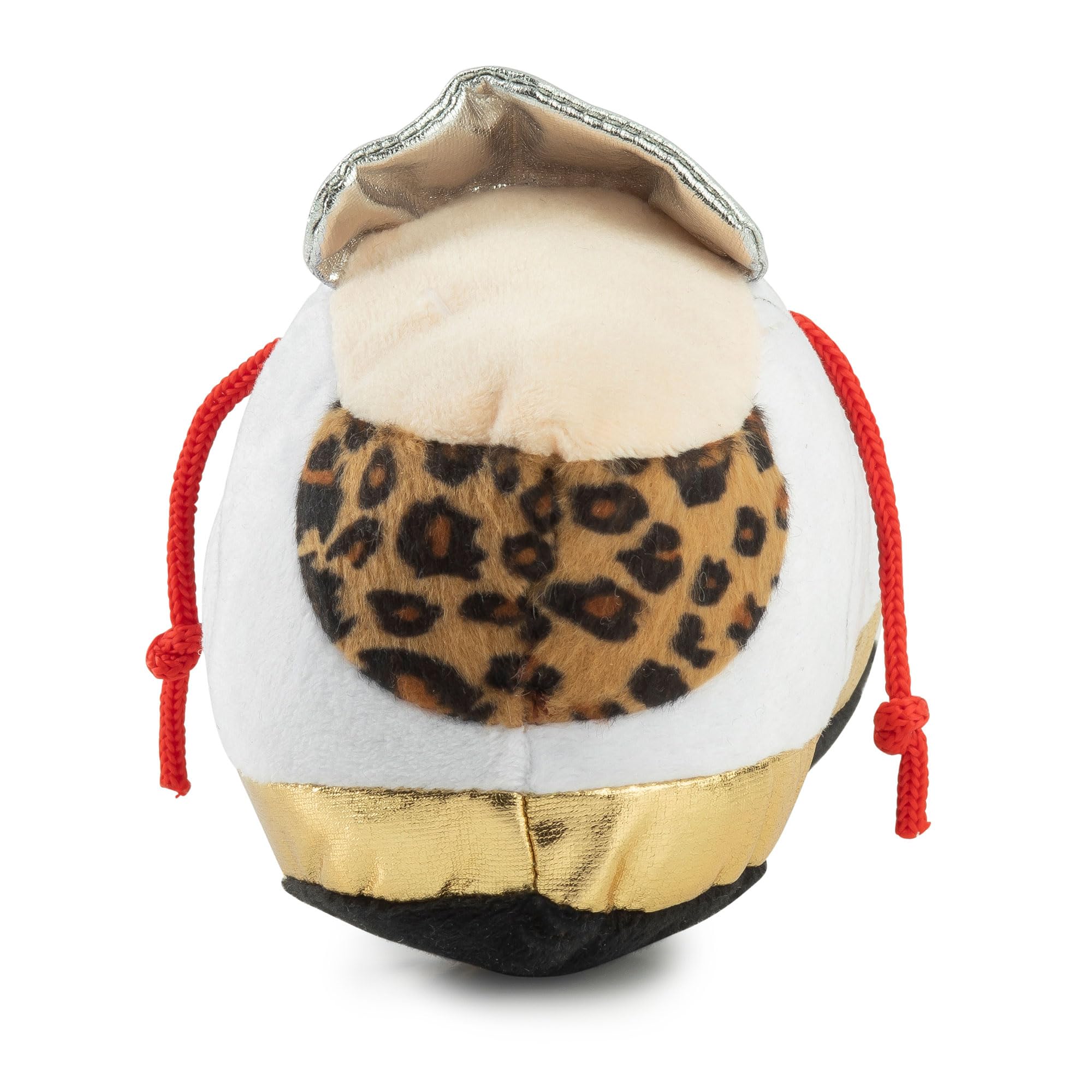 Haute Diggity Dog Original Golden Pooch Tennis Shoe, Plush Designer Dog Toys With Interactive Squeaker, Stimulating Pet Enrichme